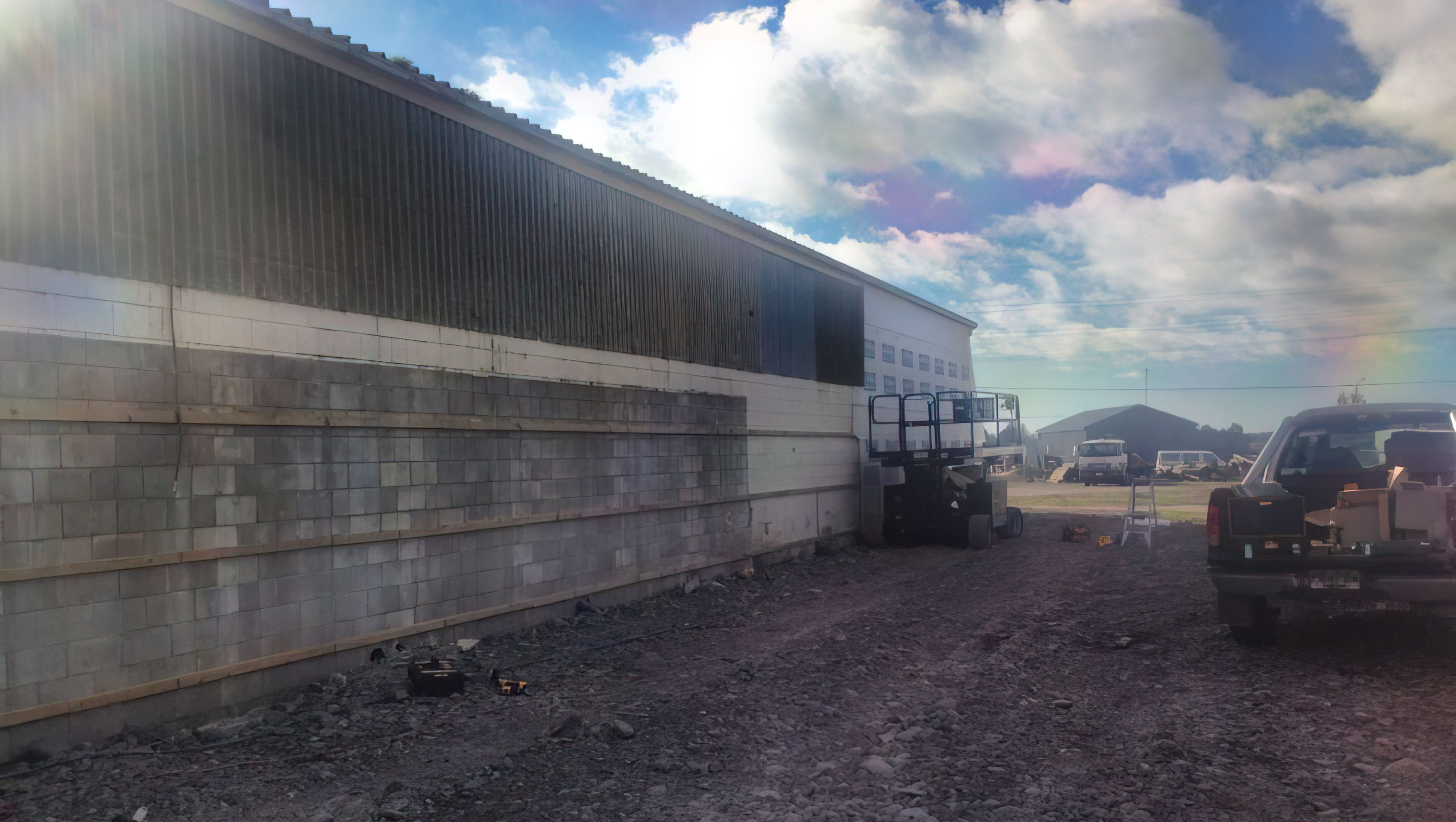 4D Freight Shed Cladding