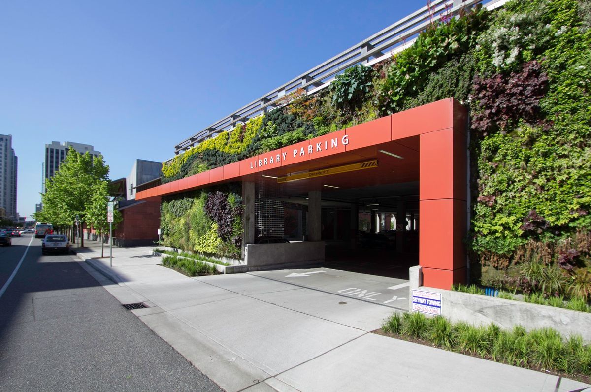 Bellevue Library Parking Garage