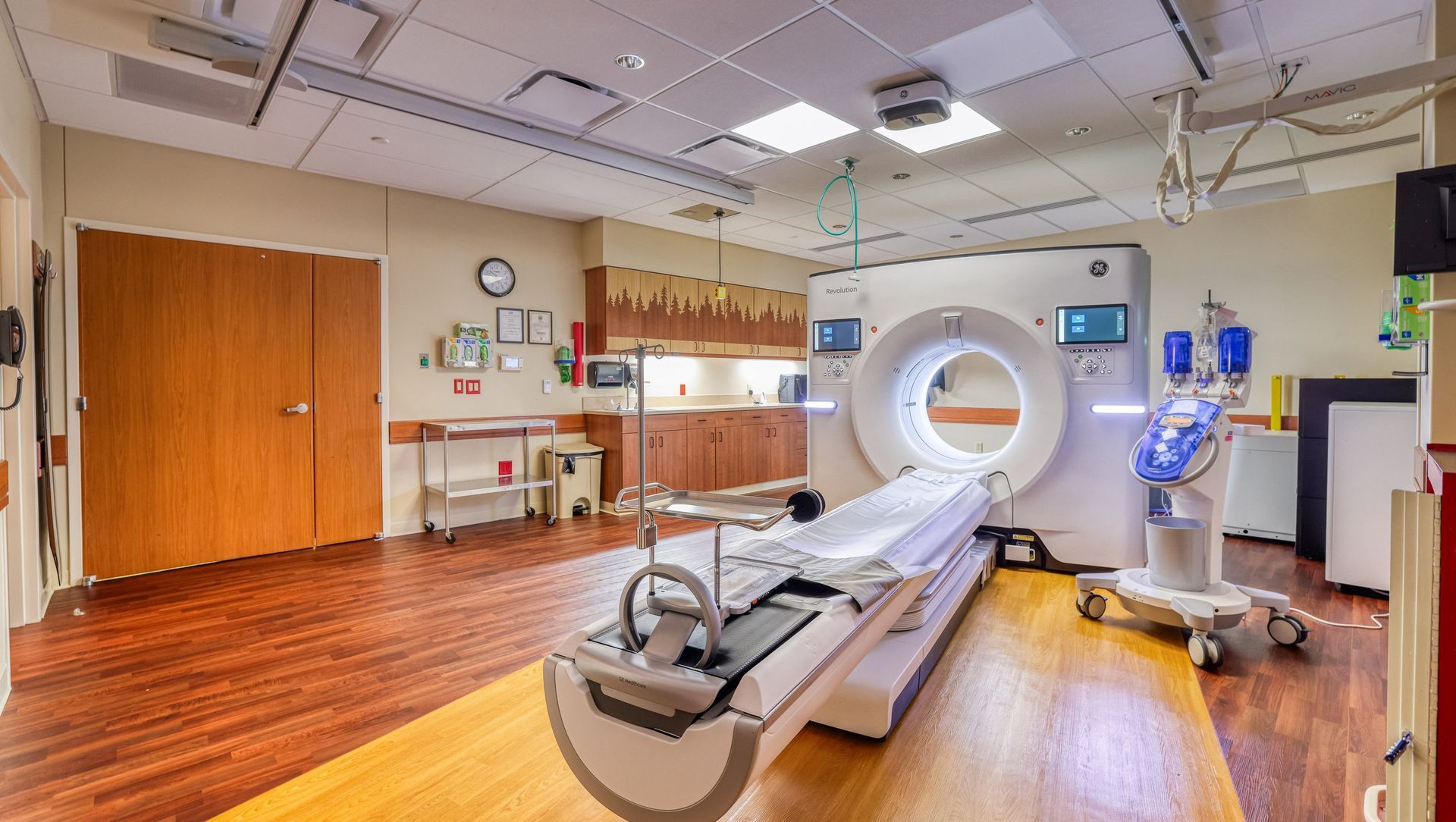 Valley View Hospital CT Imaging Room banner