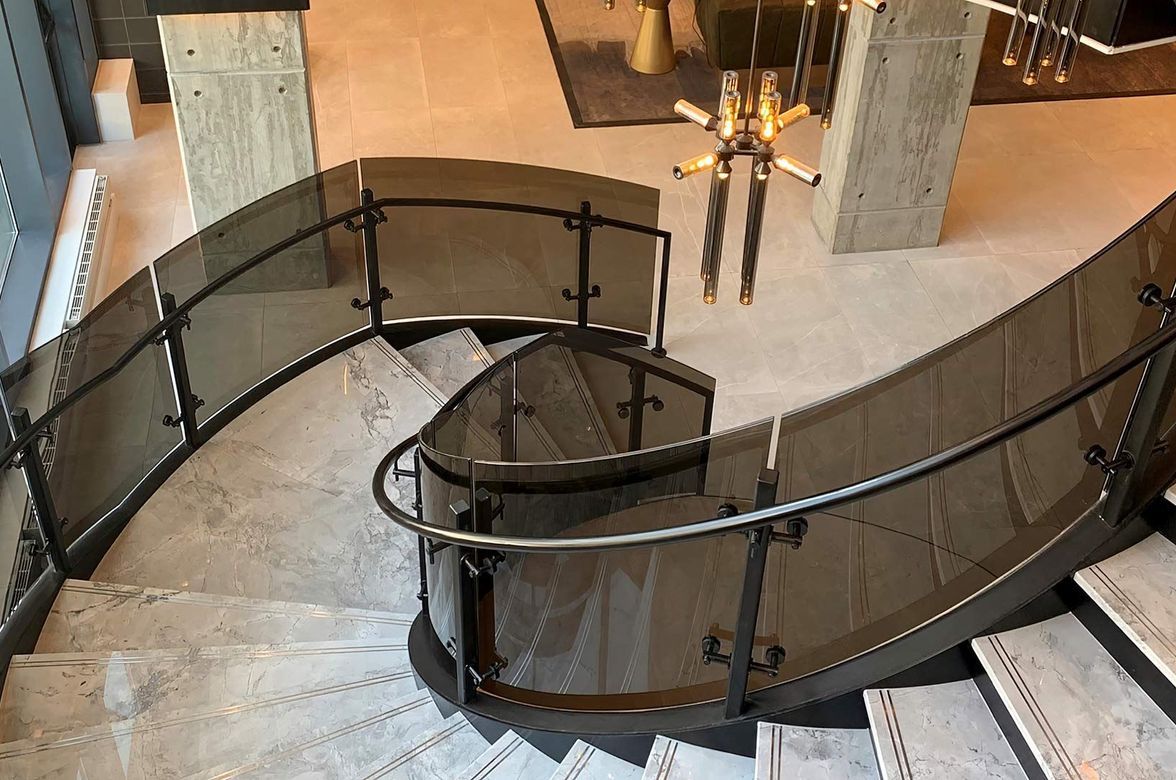The Hyatt Centric Hotel - Eclectic Monumental Staircase