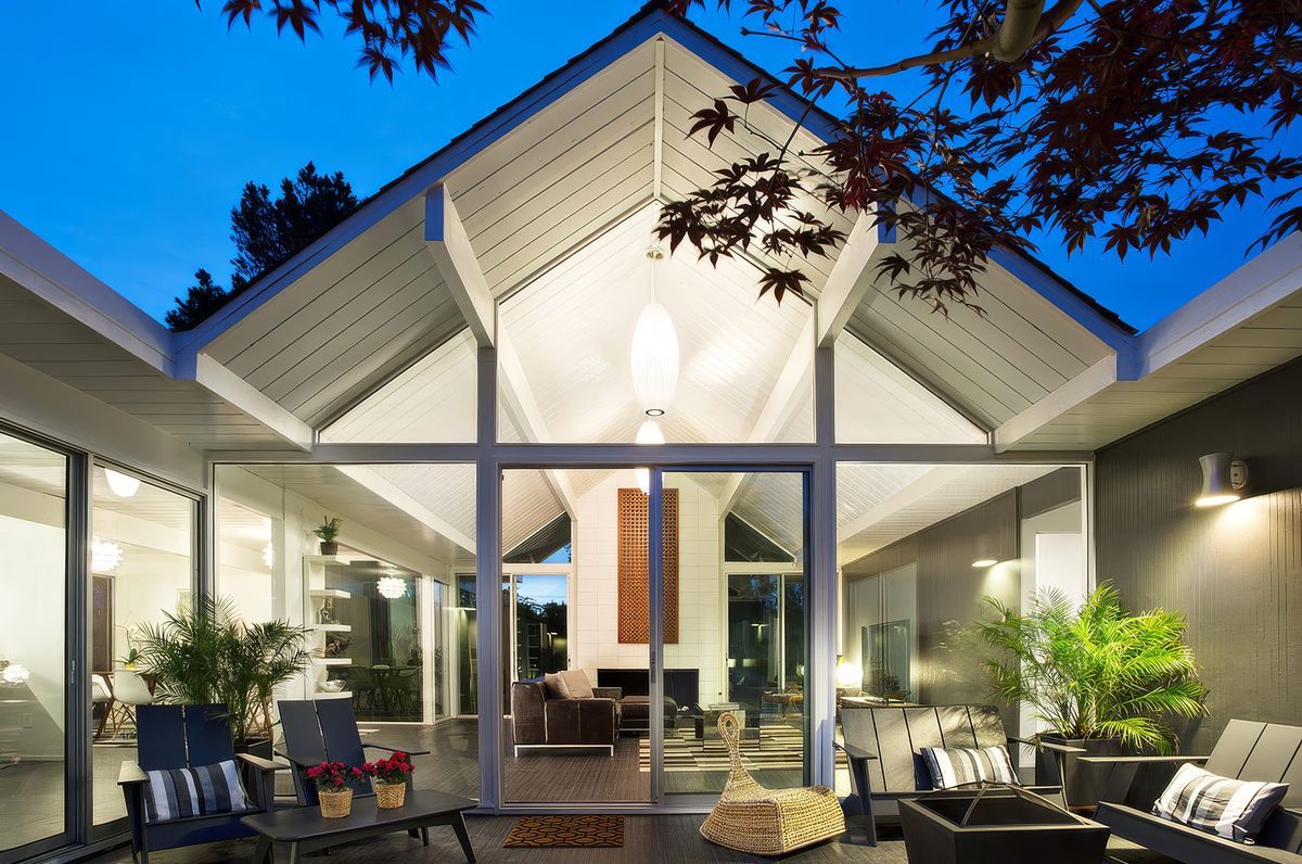 Double Gable Eichler Remodel