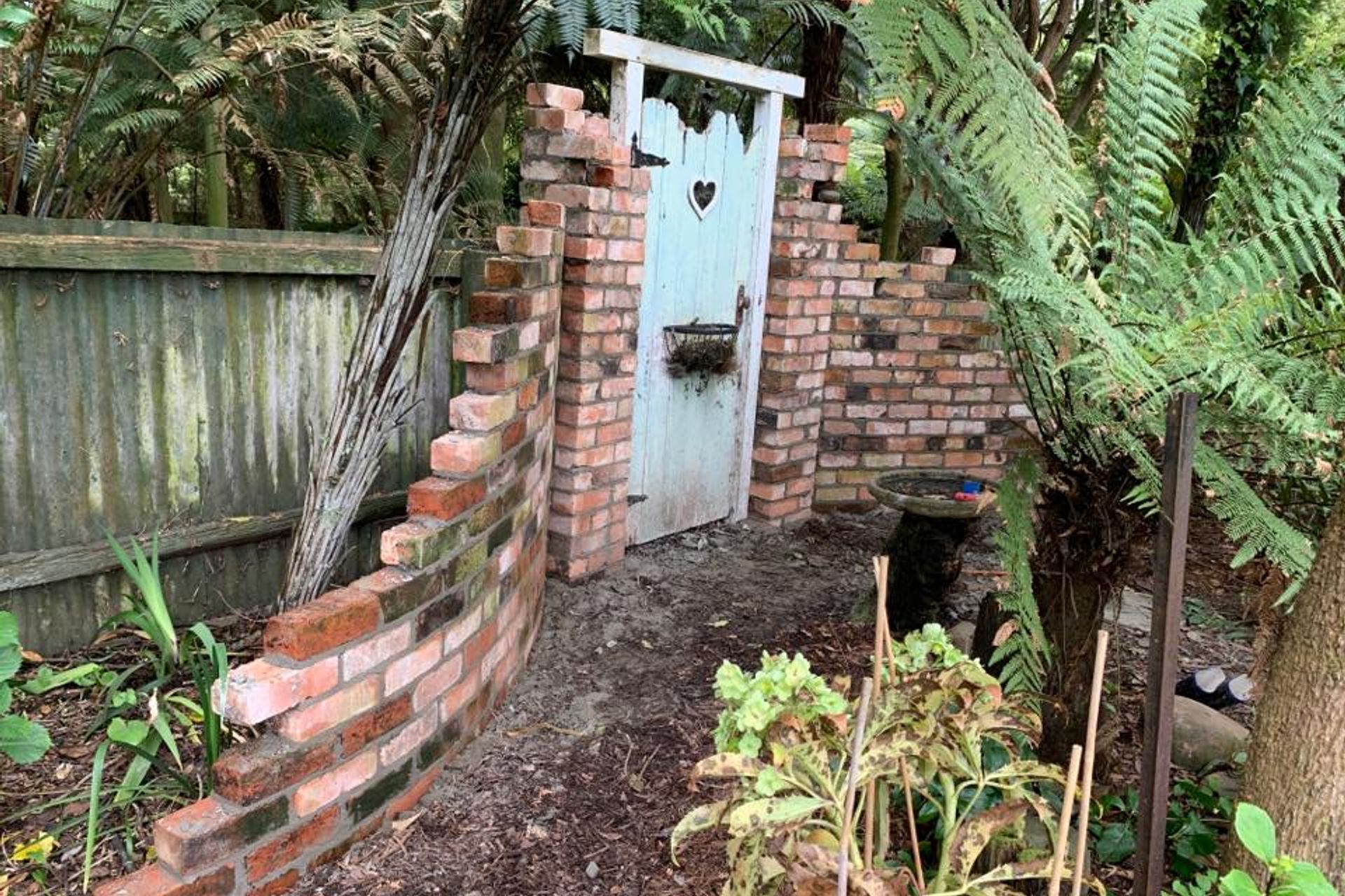 Recycled brick.
