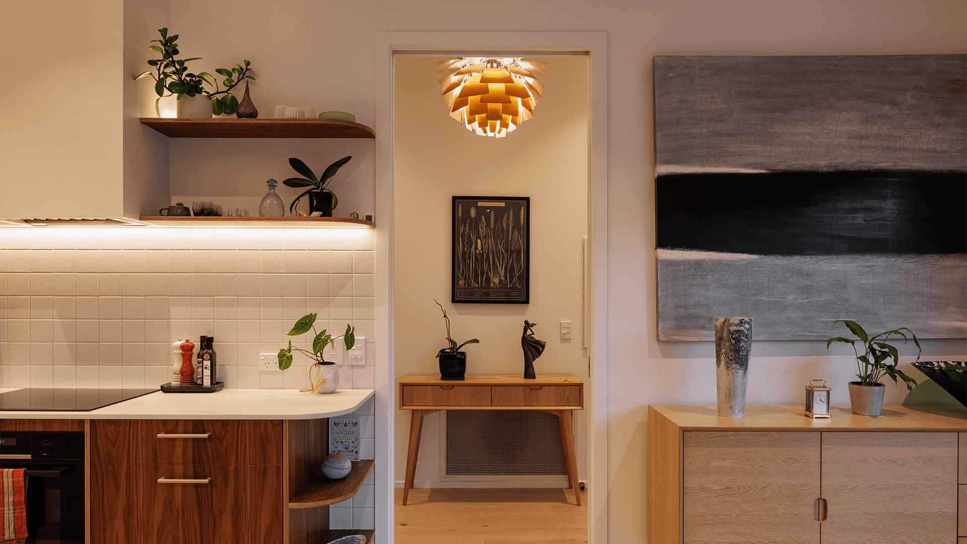 Walk though this creative renovation here.  video