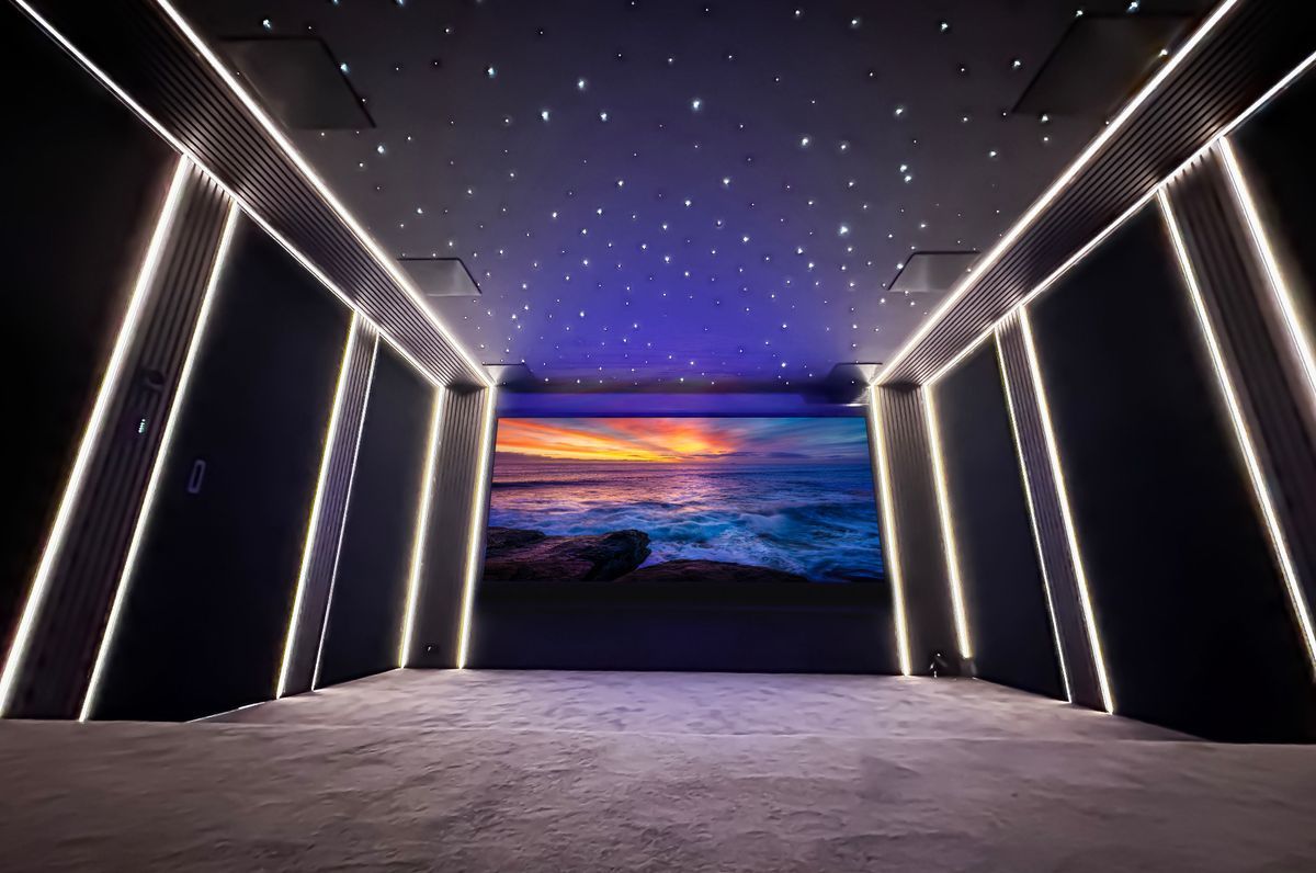Transformative Home Theatre Installation
