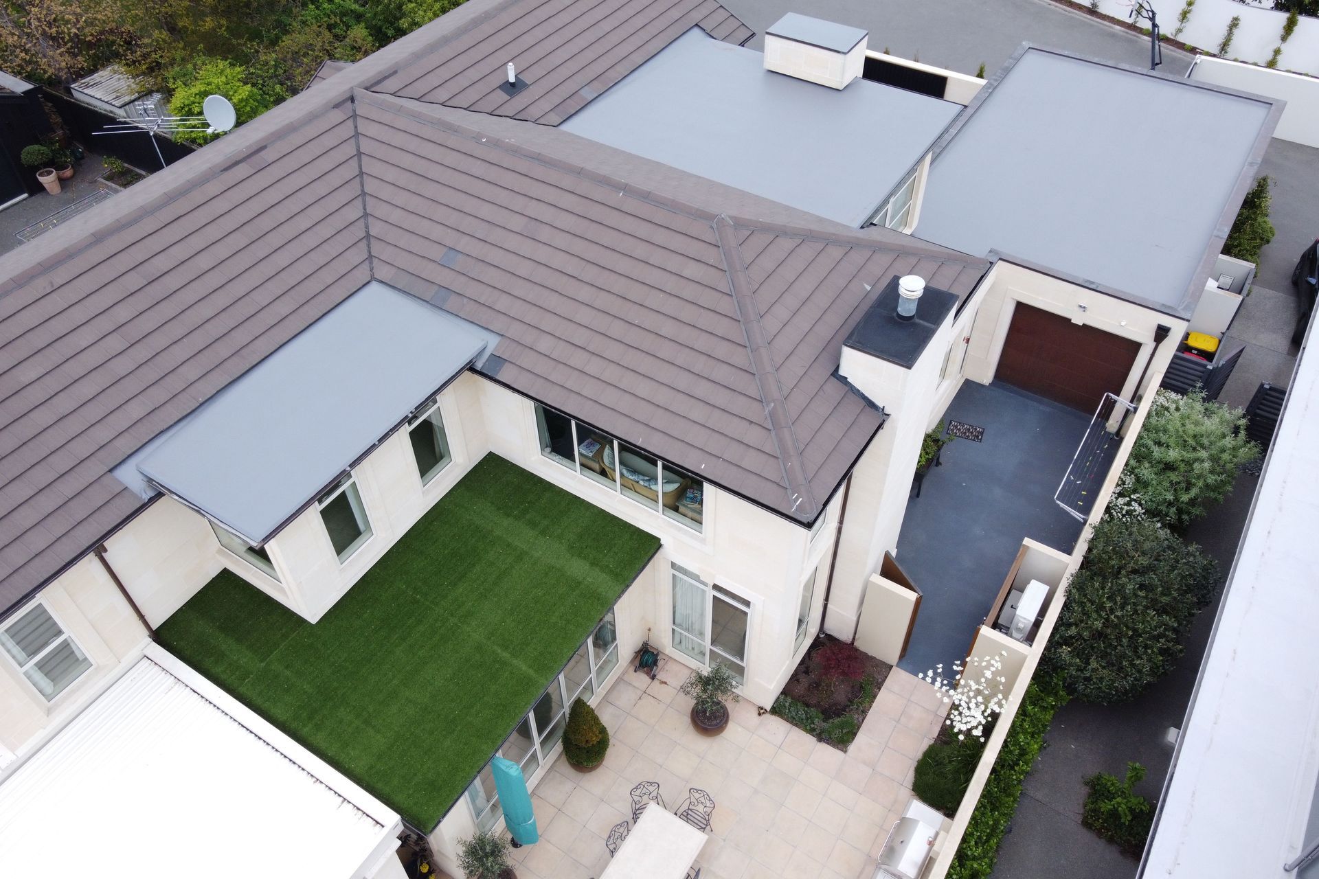 Chevaline Dexx Membrane to flat roof areas, Residential Property