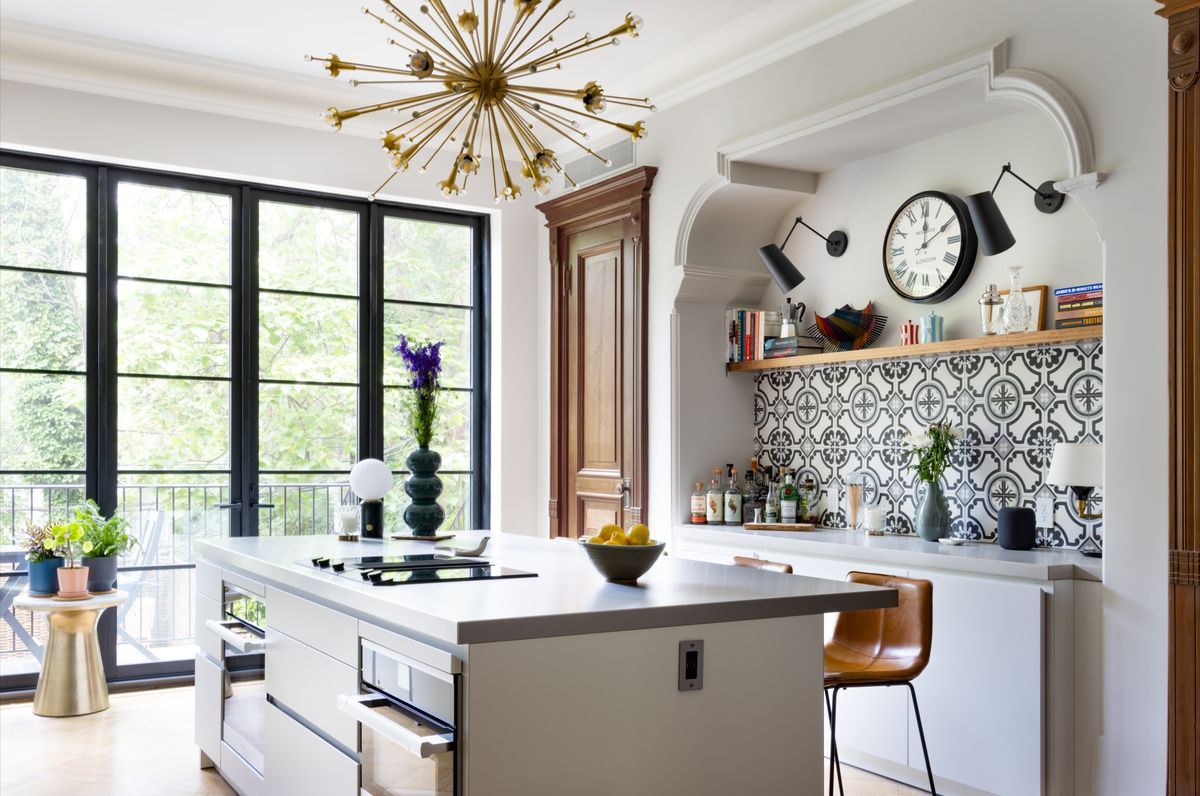 The Herringbone Brownstone