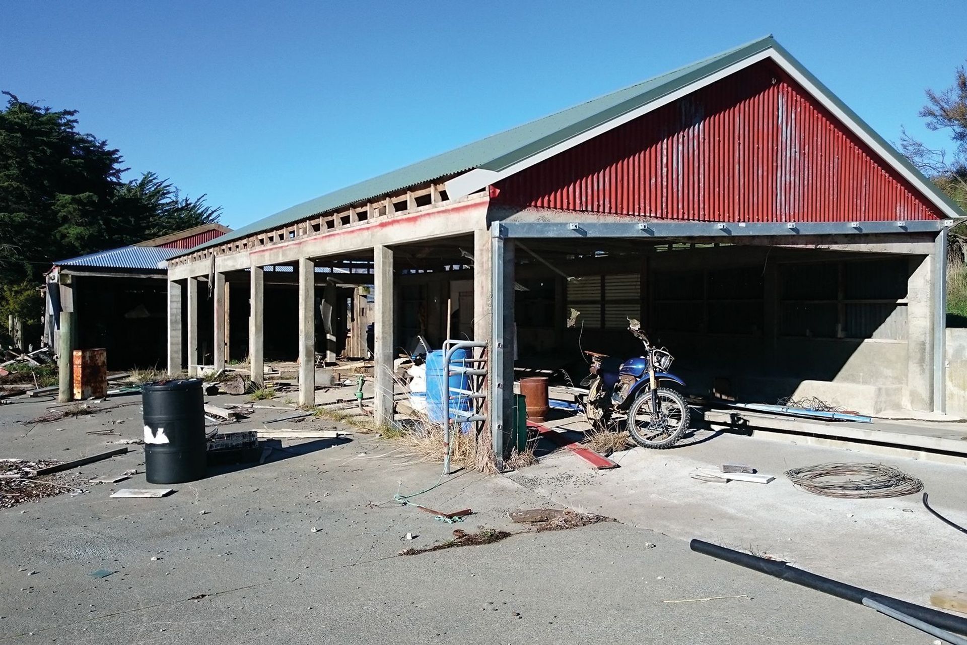 The original shed .