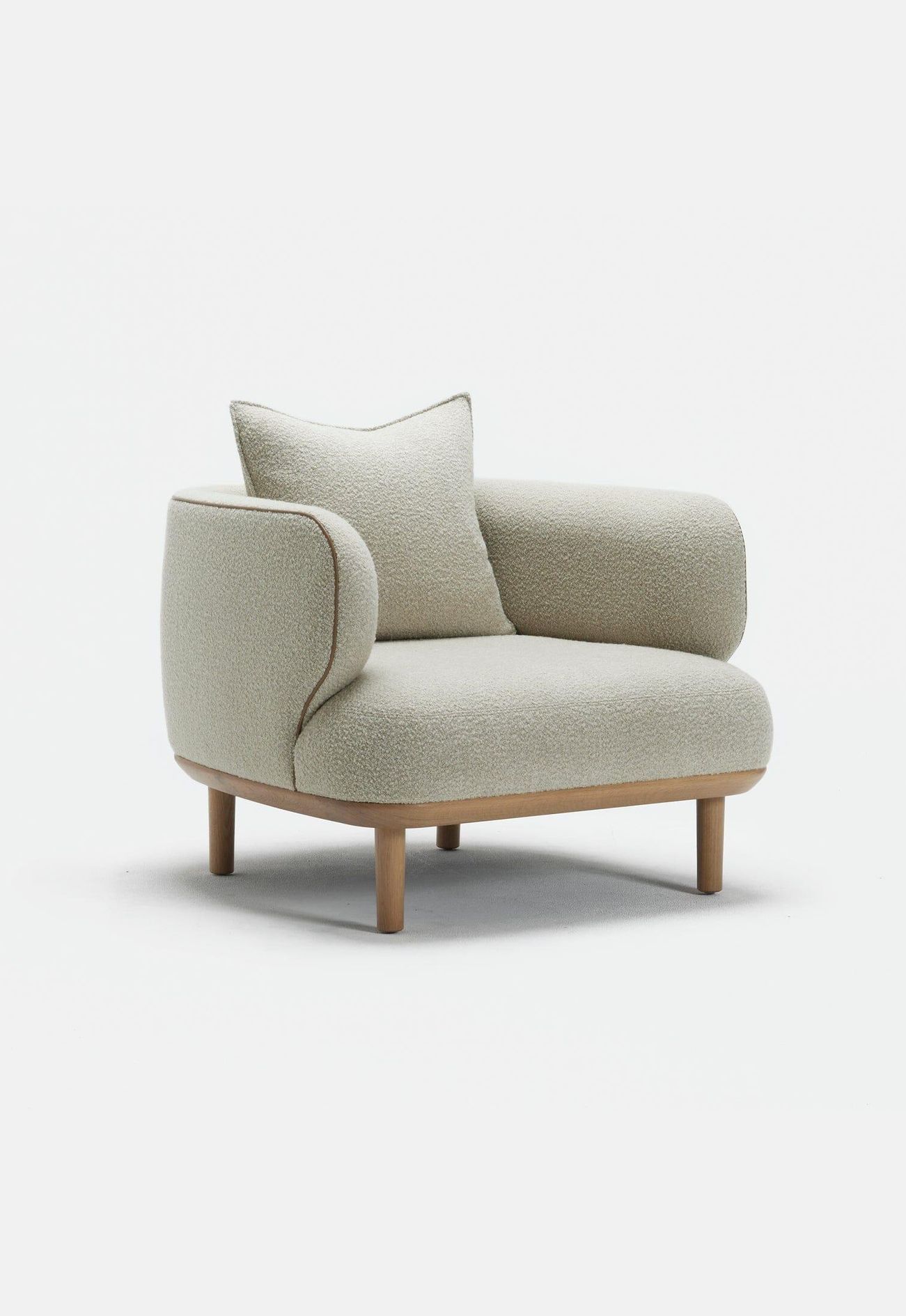 Johanna Occasional Chair, The Johanna occasional chair is defined by a curvaceous and elegant form, executed with exceptional detail. At home in a formal or relaxed environment for brief sitting or comfortable lounging.