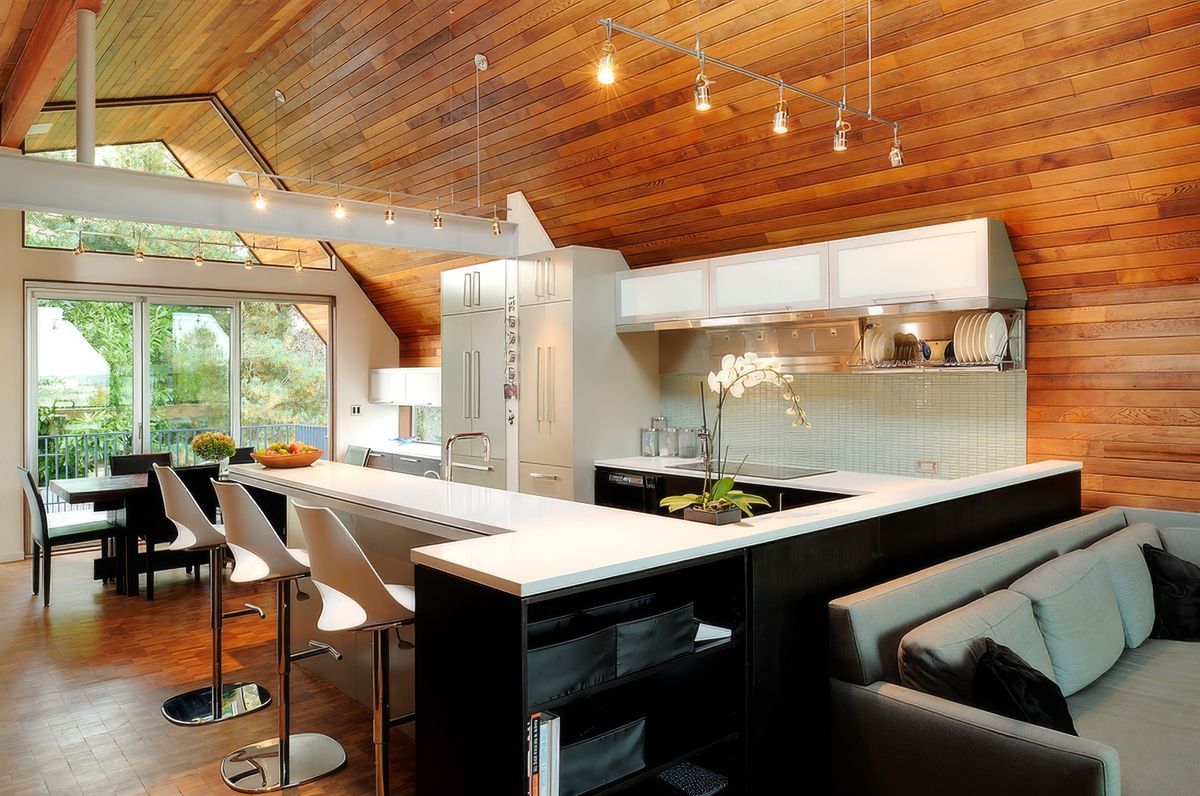 Queen Anne Mid-Century Modern
