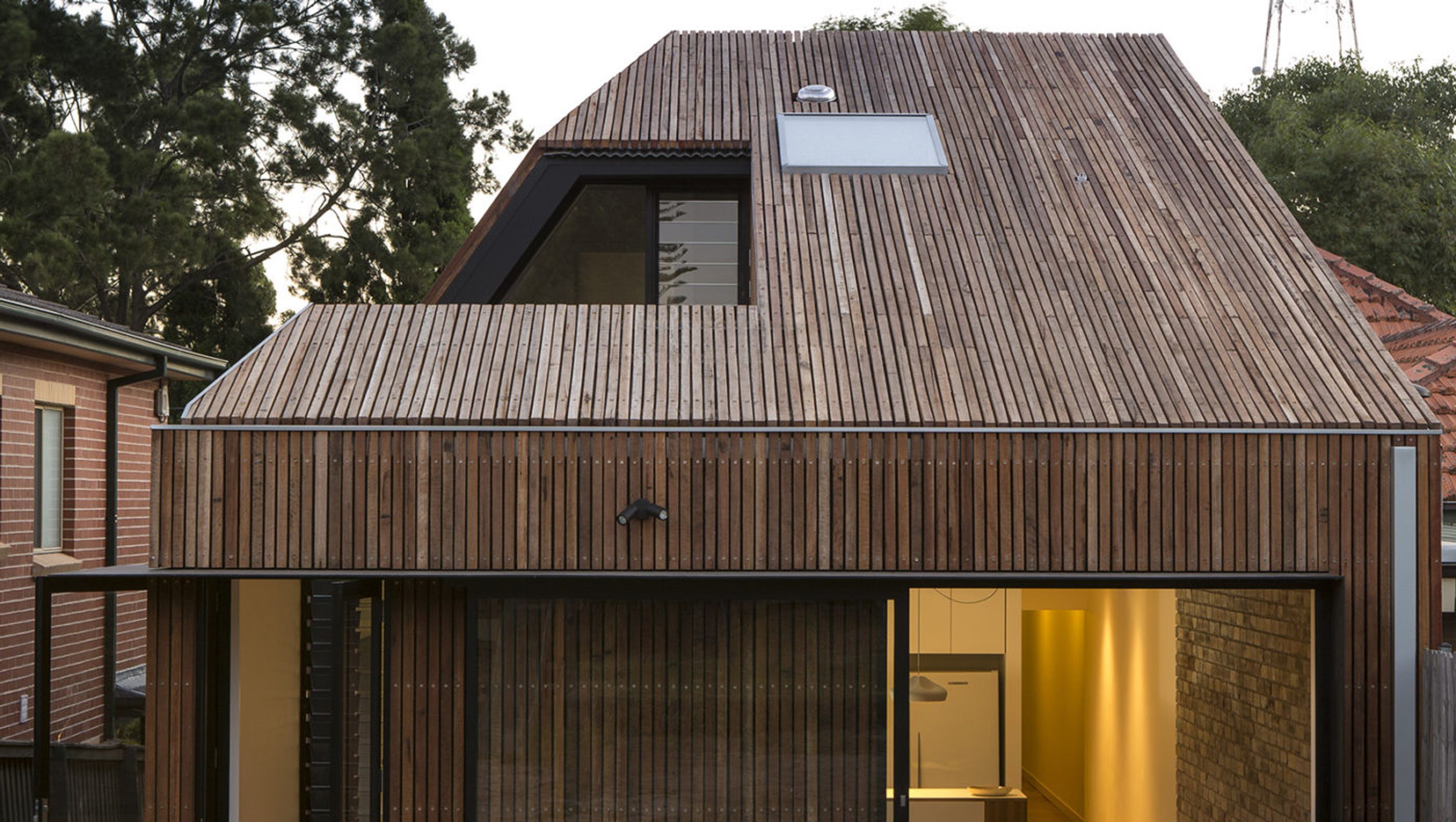 Cut-away Roof House