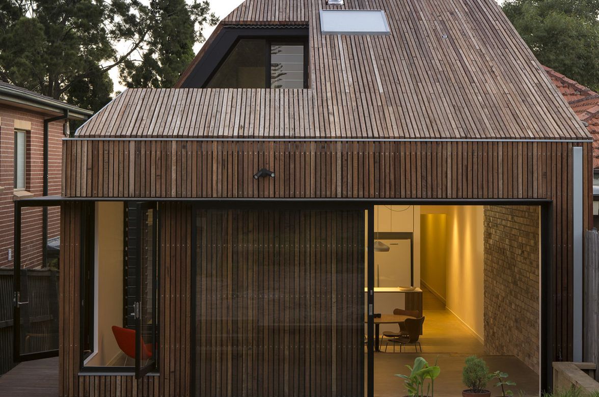 Cut-away Roof House