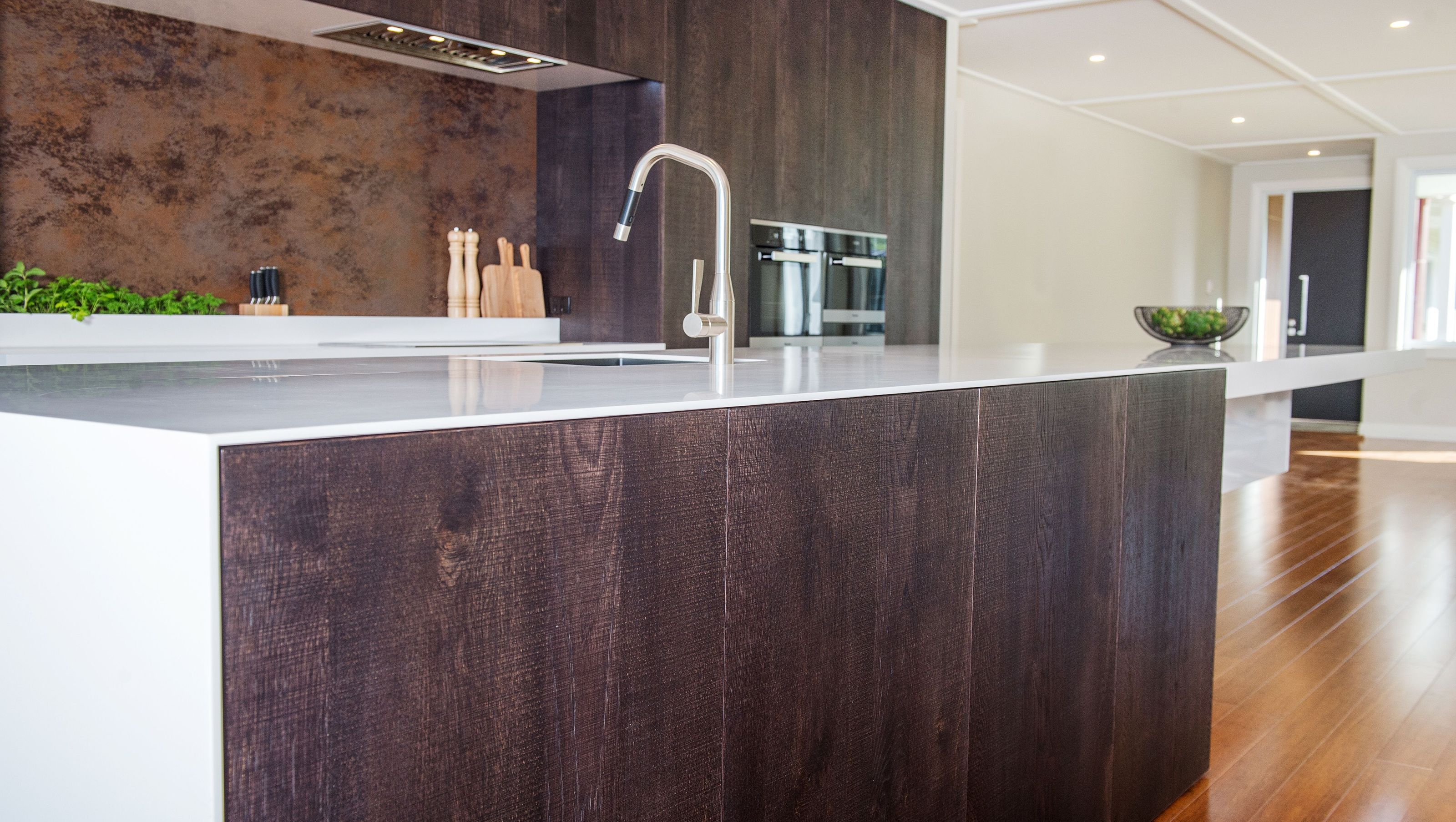 Cantilevered Kitchen