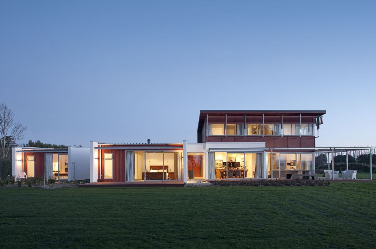 Gathered Pavilions House