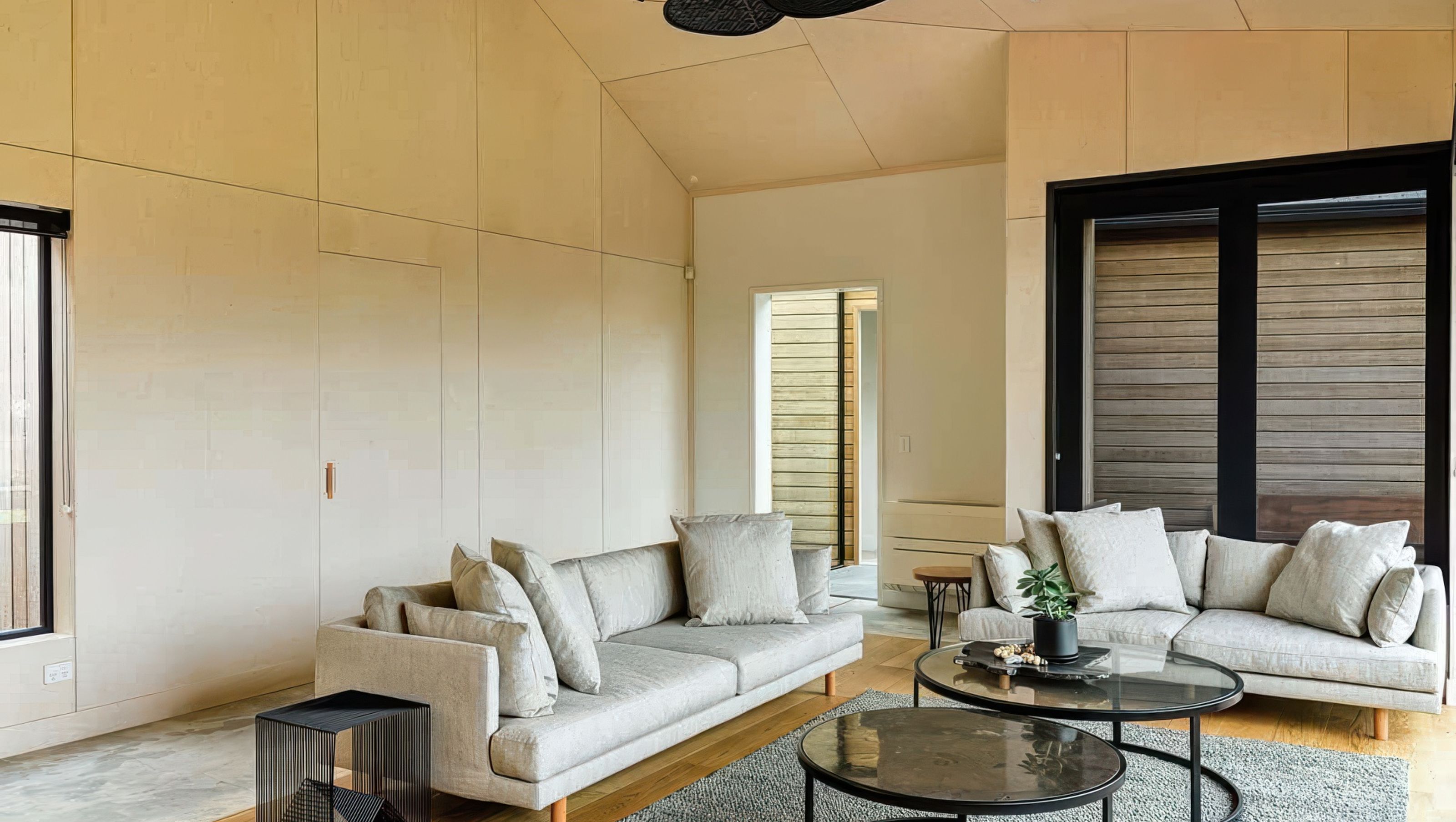 Whitewashed Bach Interior
