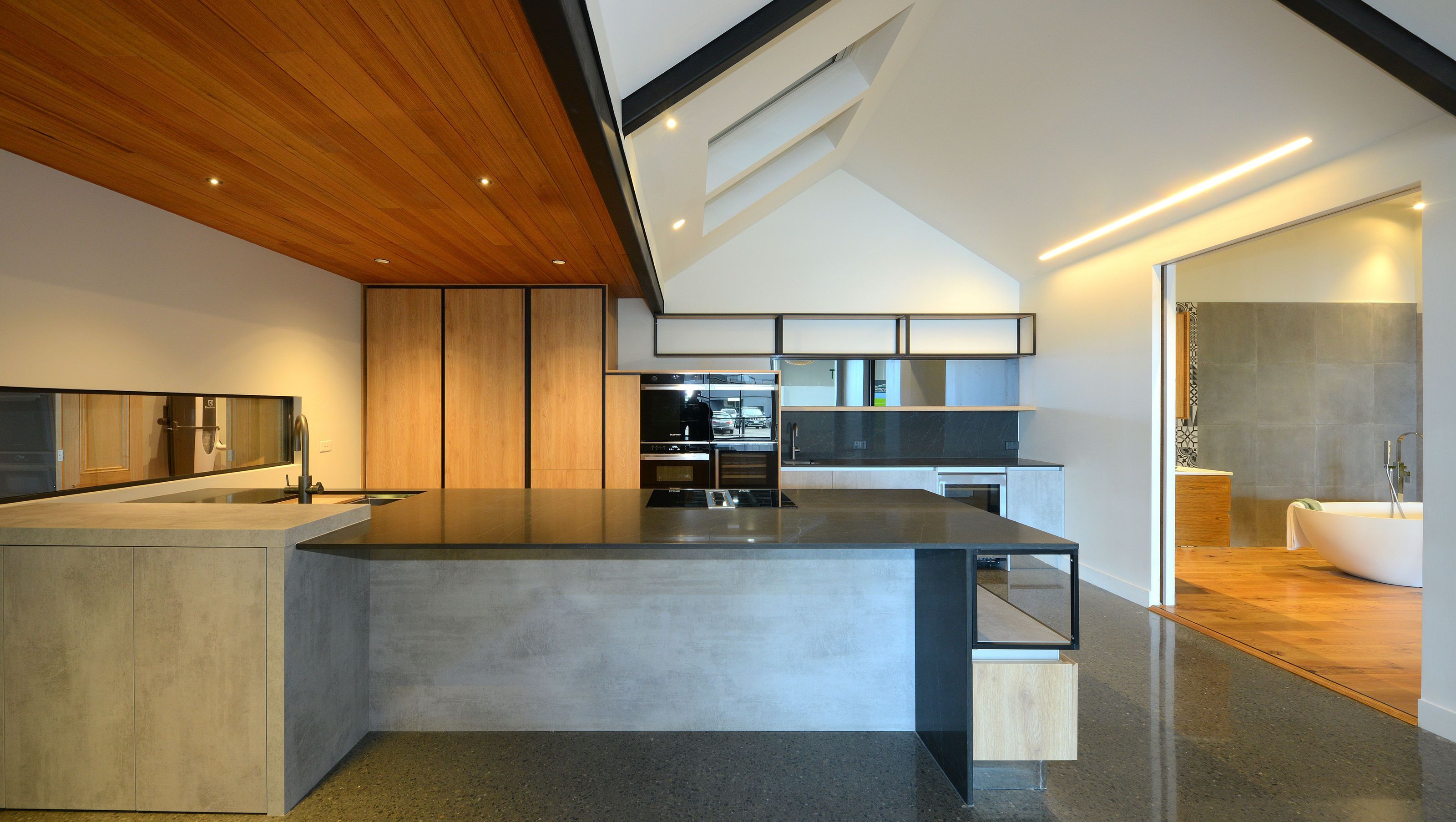 Contemporary Show Kitchen