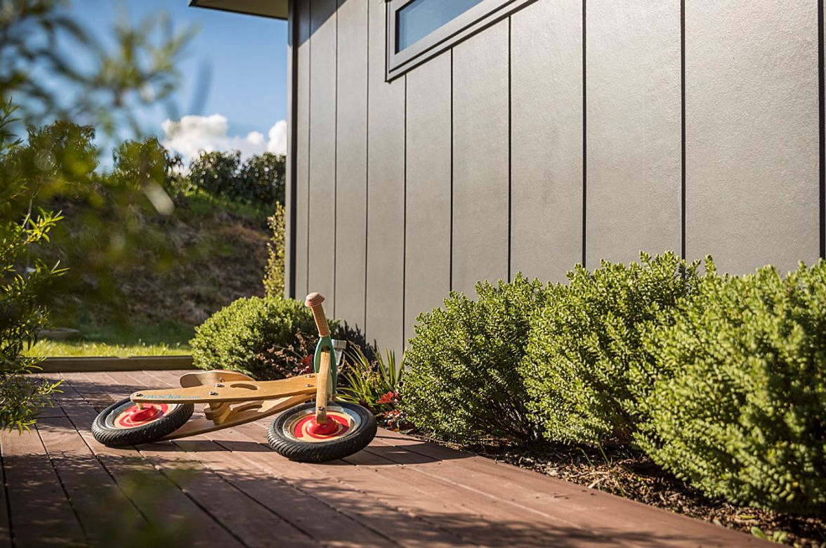 Stria and Linea Weatherboard Working Together
