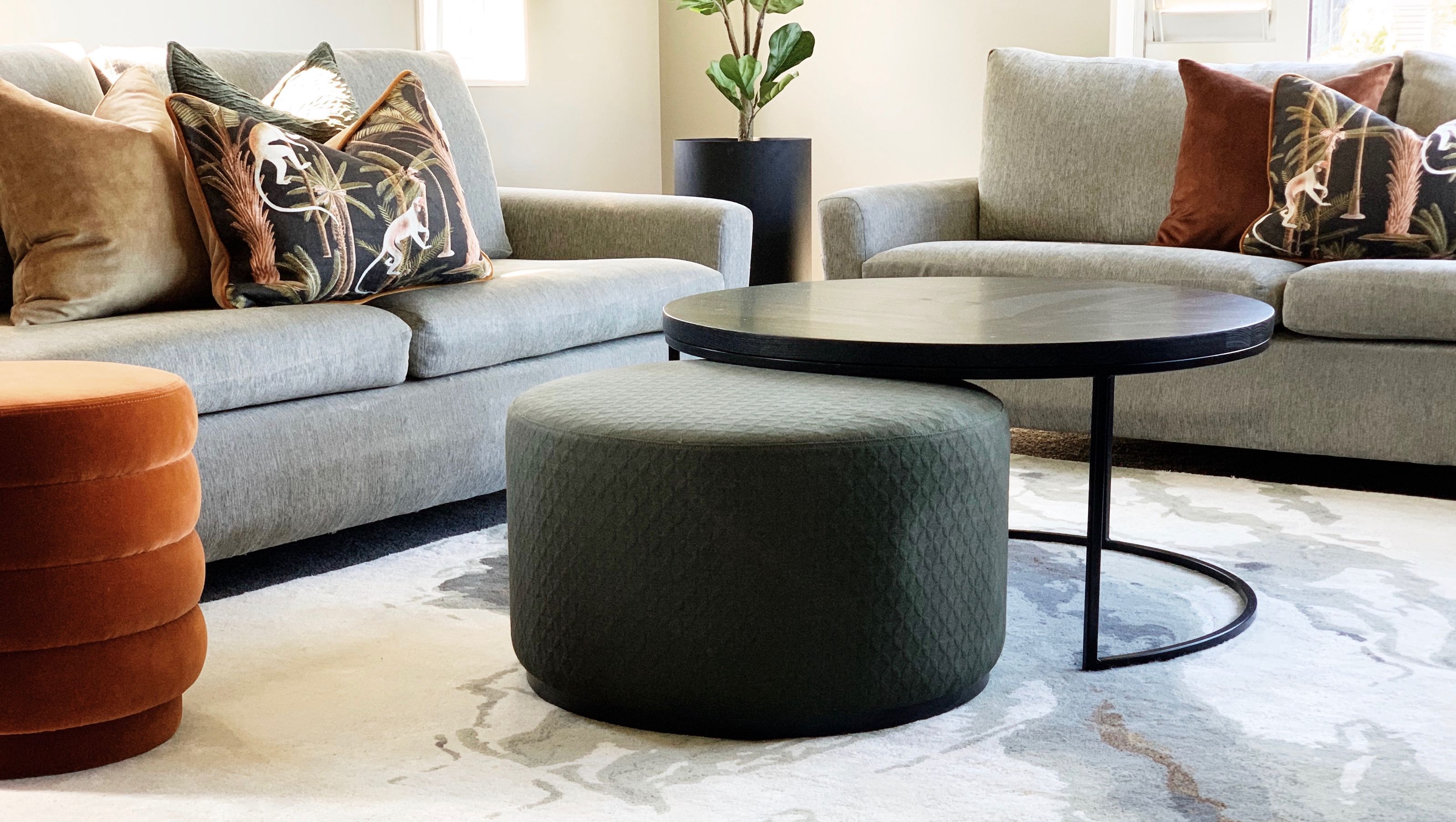 Family room makeover