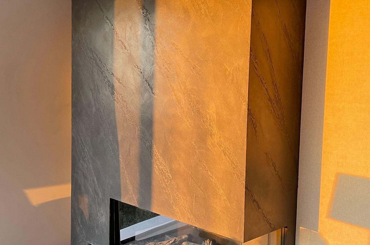 Fireplace, Split Stone
