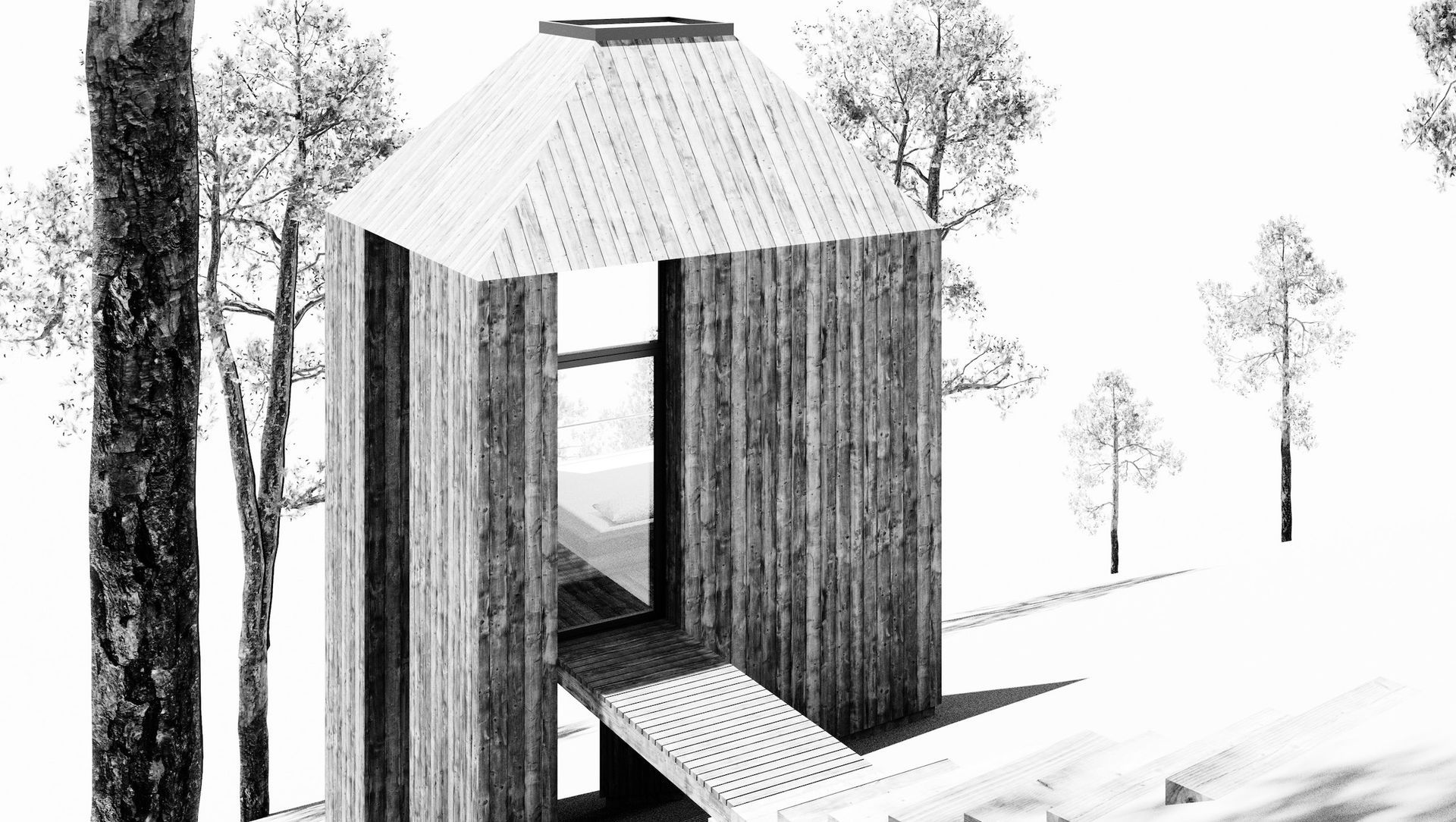 Sleeping Pods for a Yoga Retreat banner
