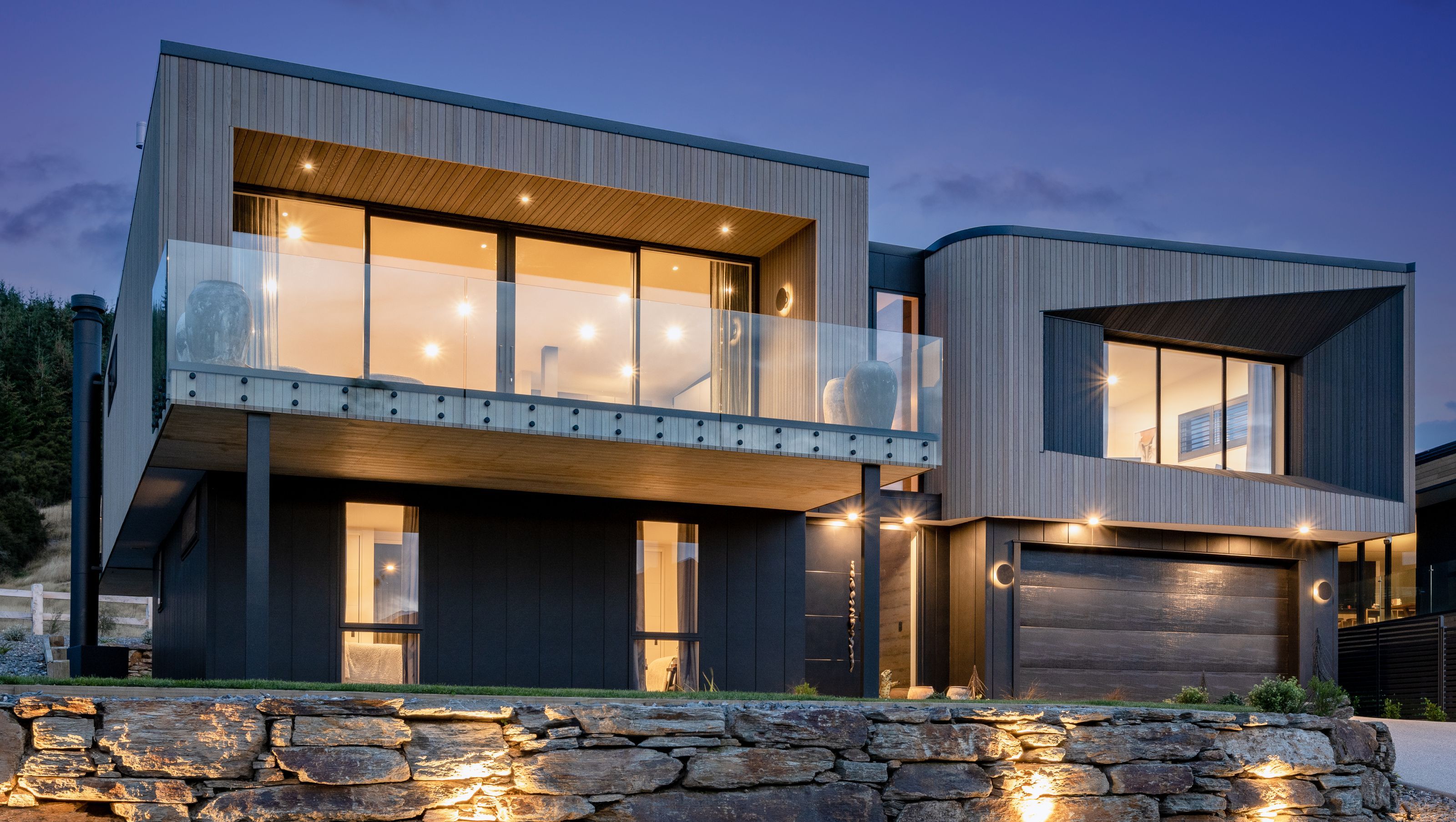 Architectural Lake House