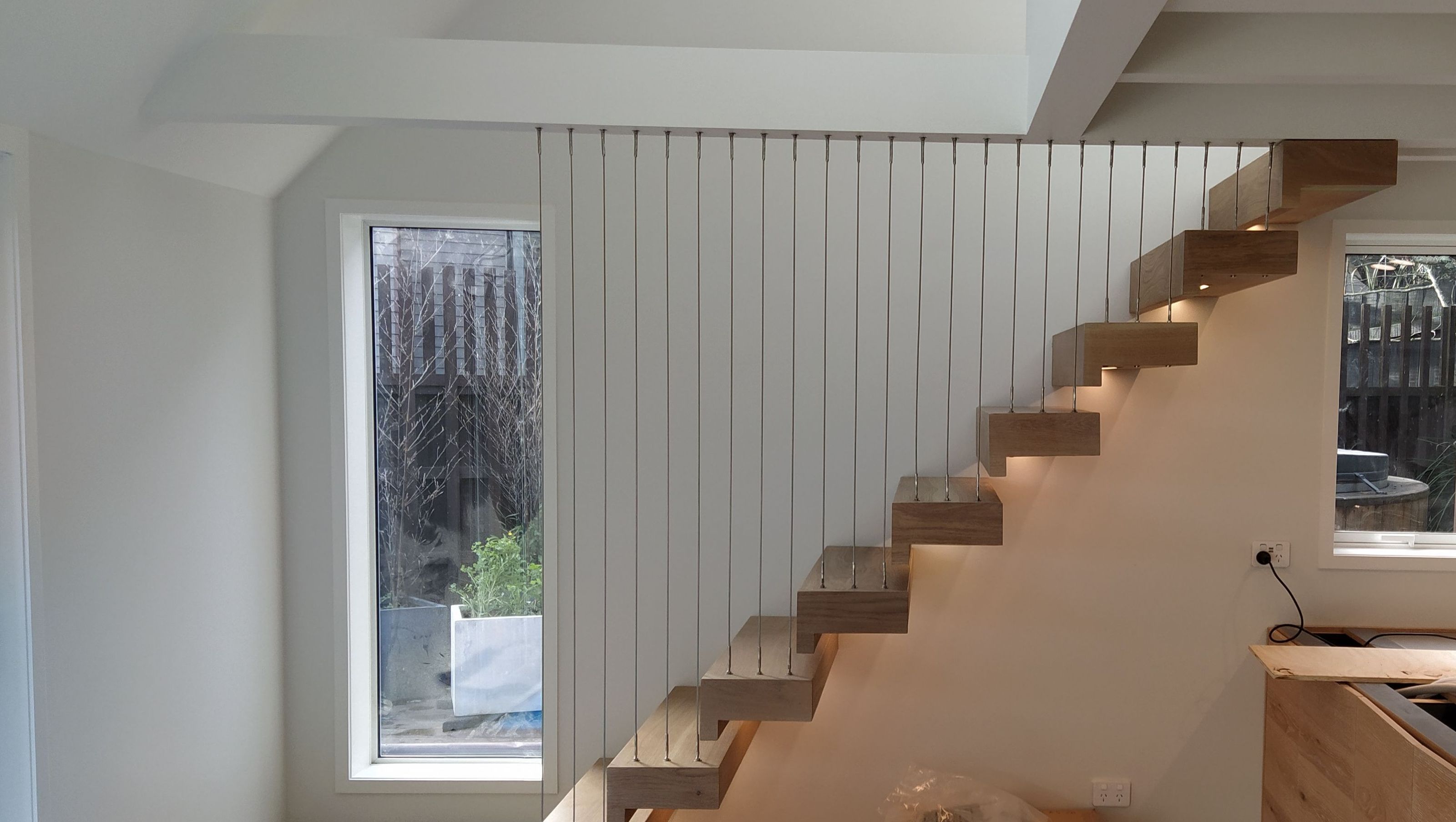Floating Stair Balustrade
