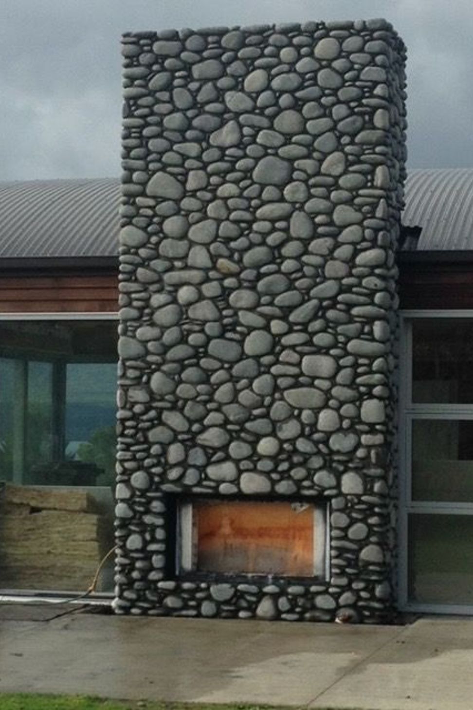 Blue river stone
