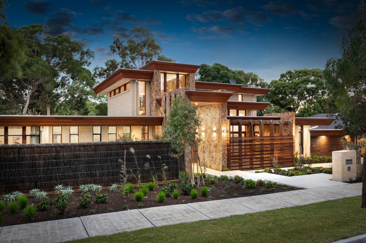 Feature Stone Luxury Custom Home