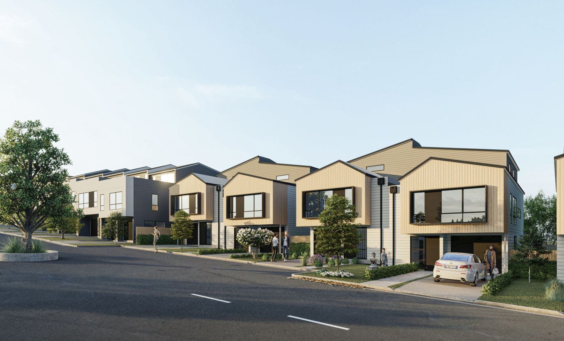 Abbotts Way Residential Townhouses Subdivision and Development