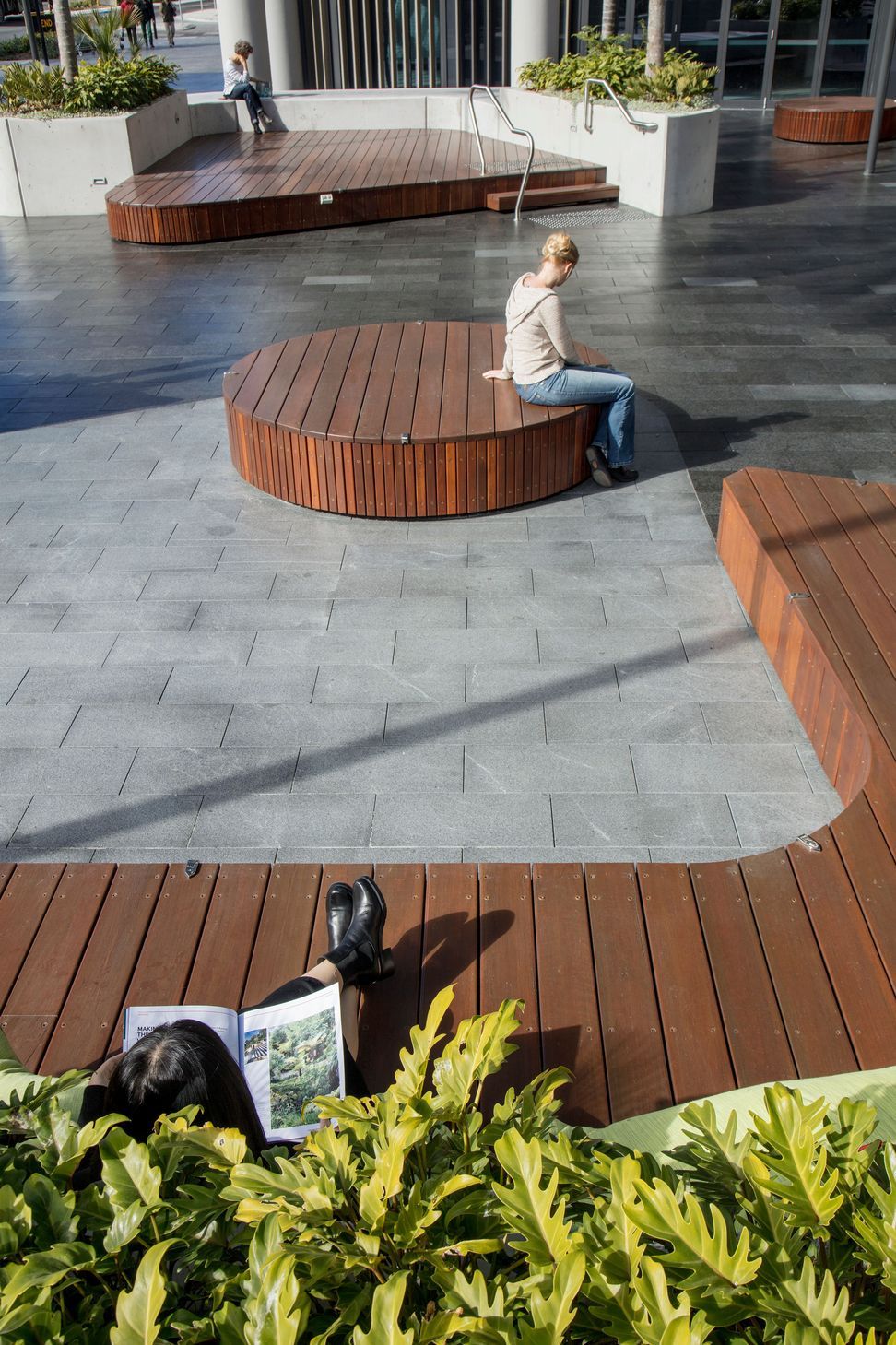 Wentworth Point Library Forecourt
