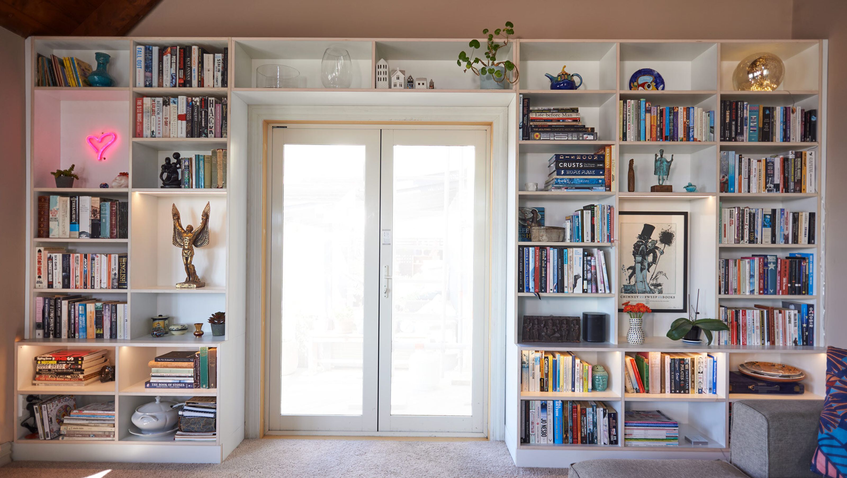 Wellington LED Bookcase