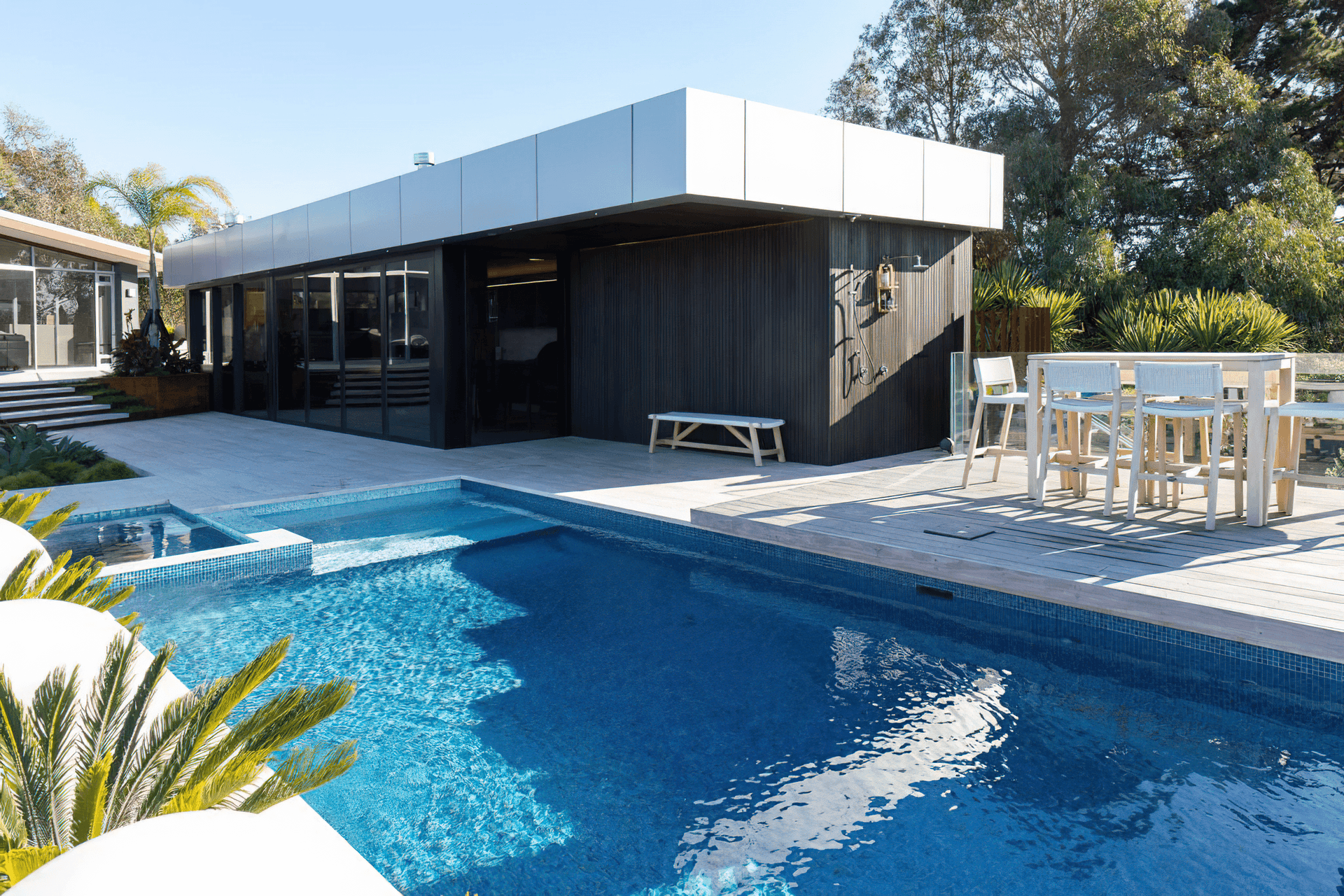 Kaimata Pool, Cabana &amp; Hard Landscape