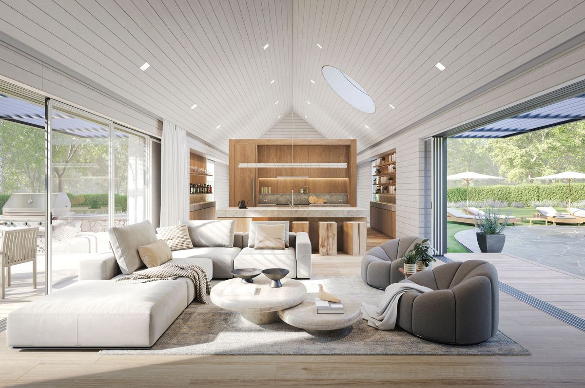 Stonehenge Pool House