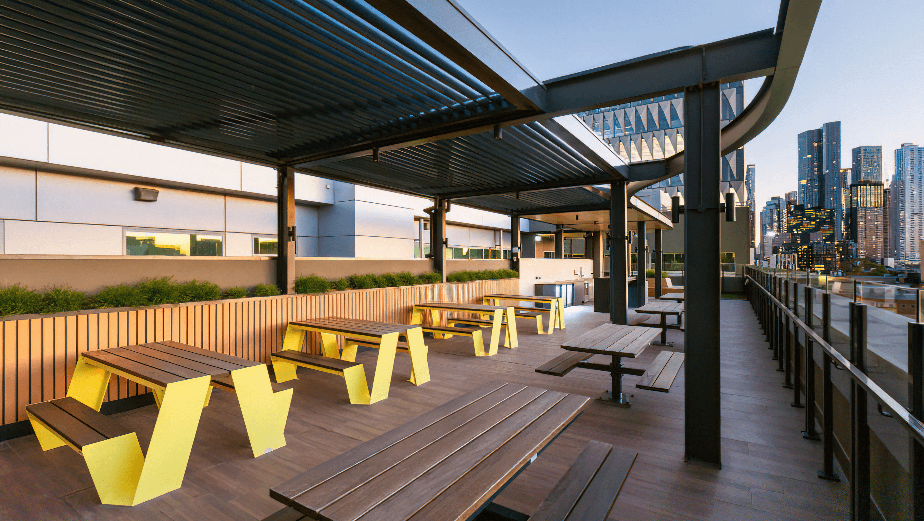 Royal Dental Roof Terrace