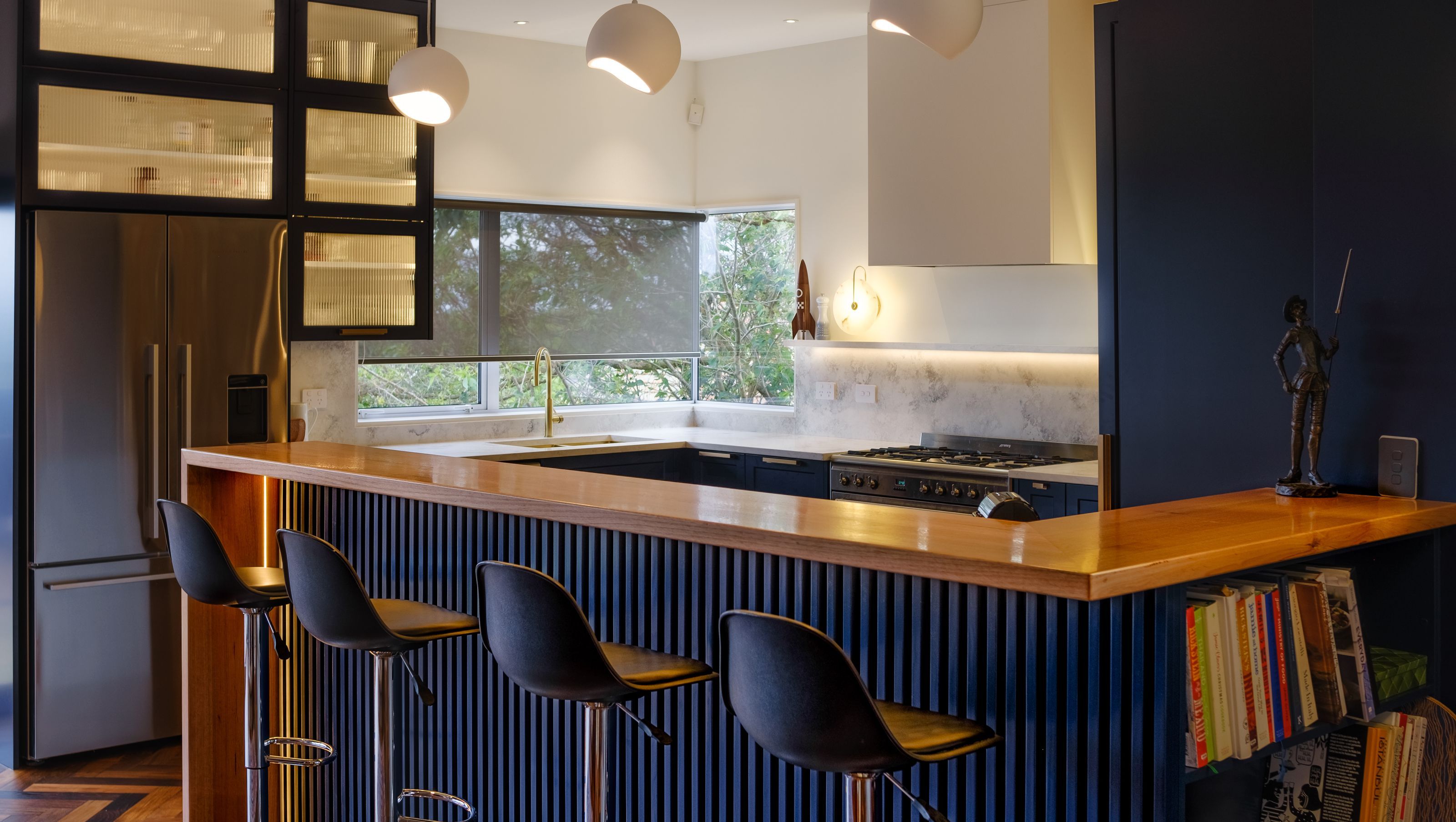 Making a Statement in Blue!