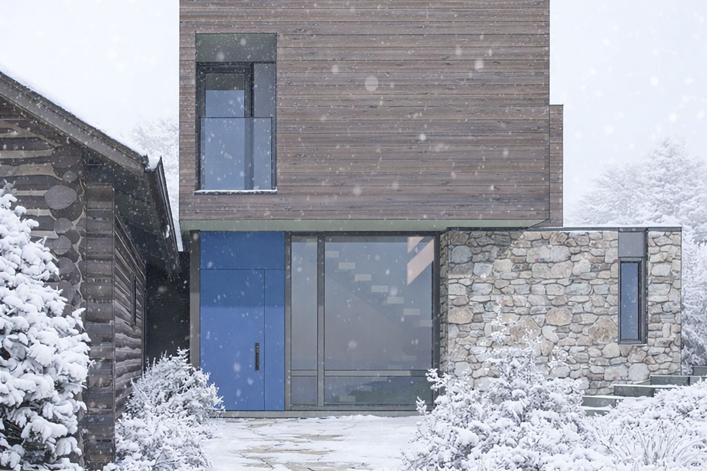 imgi15trimmer-road-entry-court-stone-moden-cabin-snow.jpg