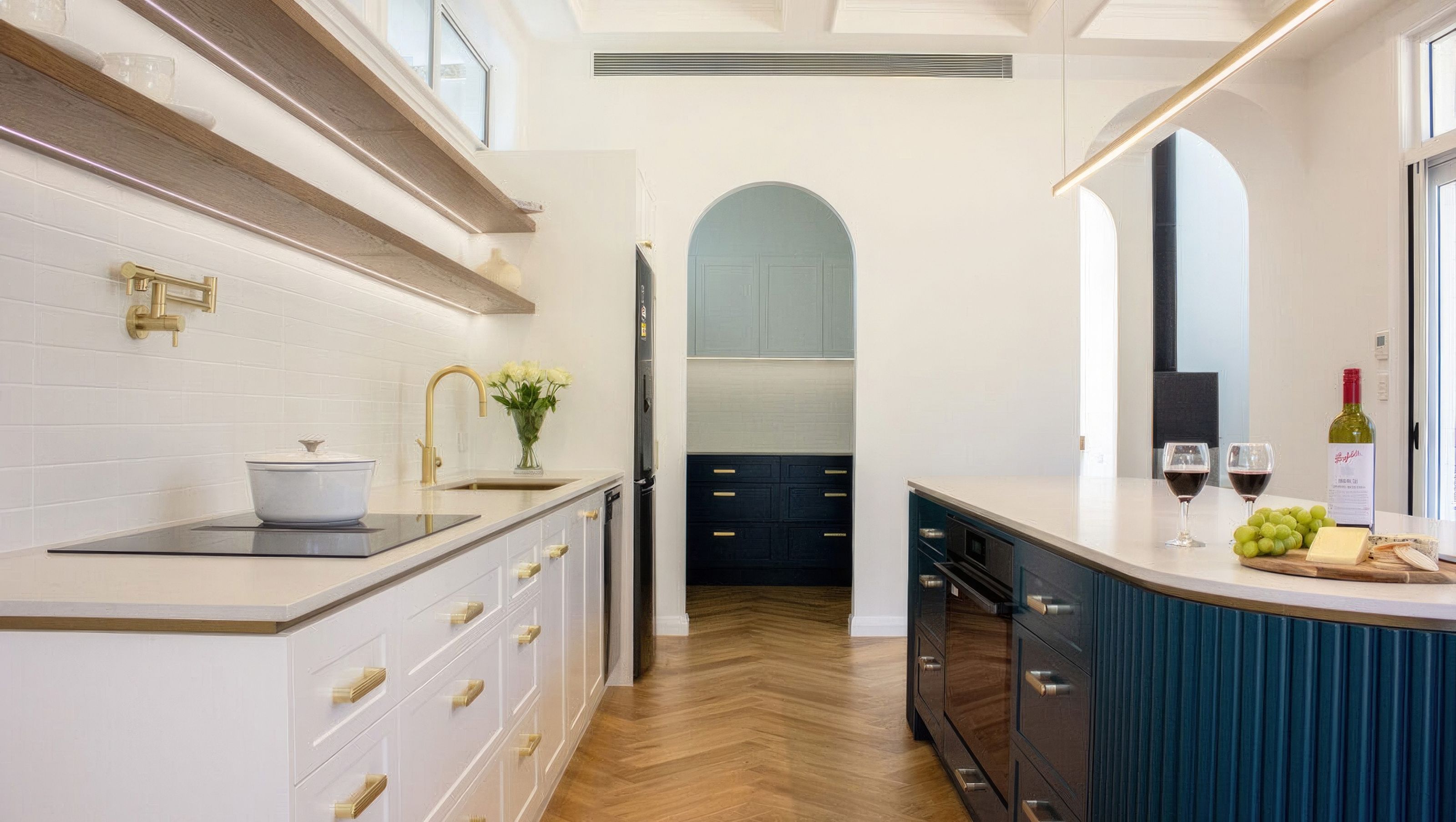 Warrawee Reeded Kitchen