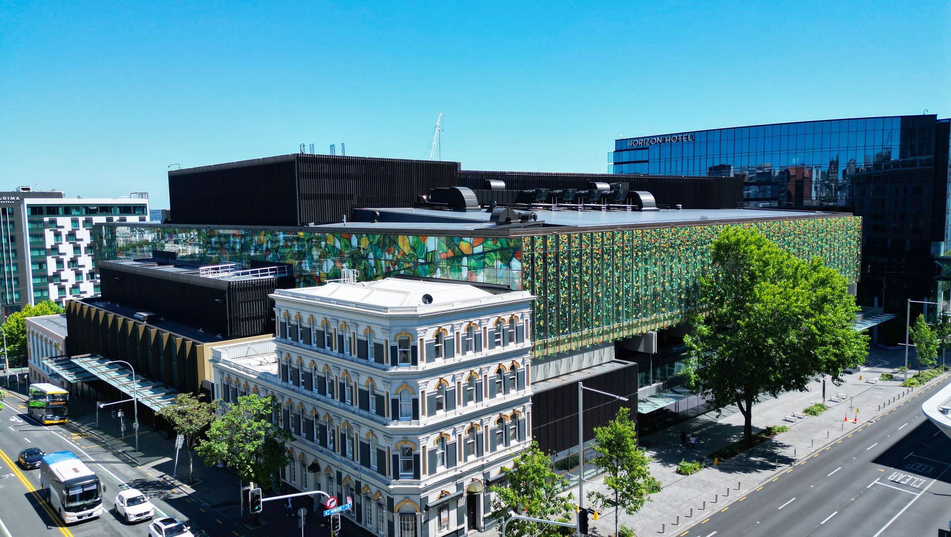 New Zealand International Convention Centre banner