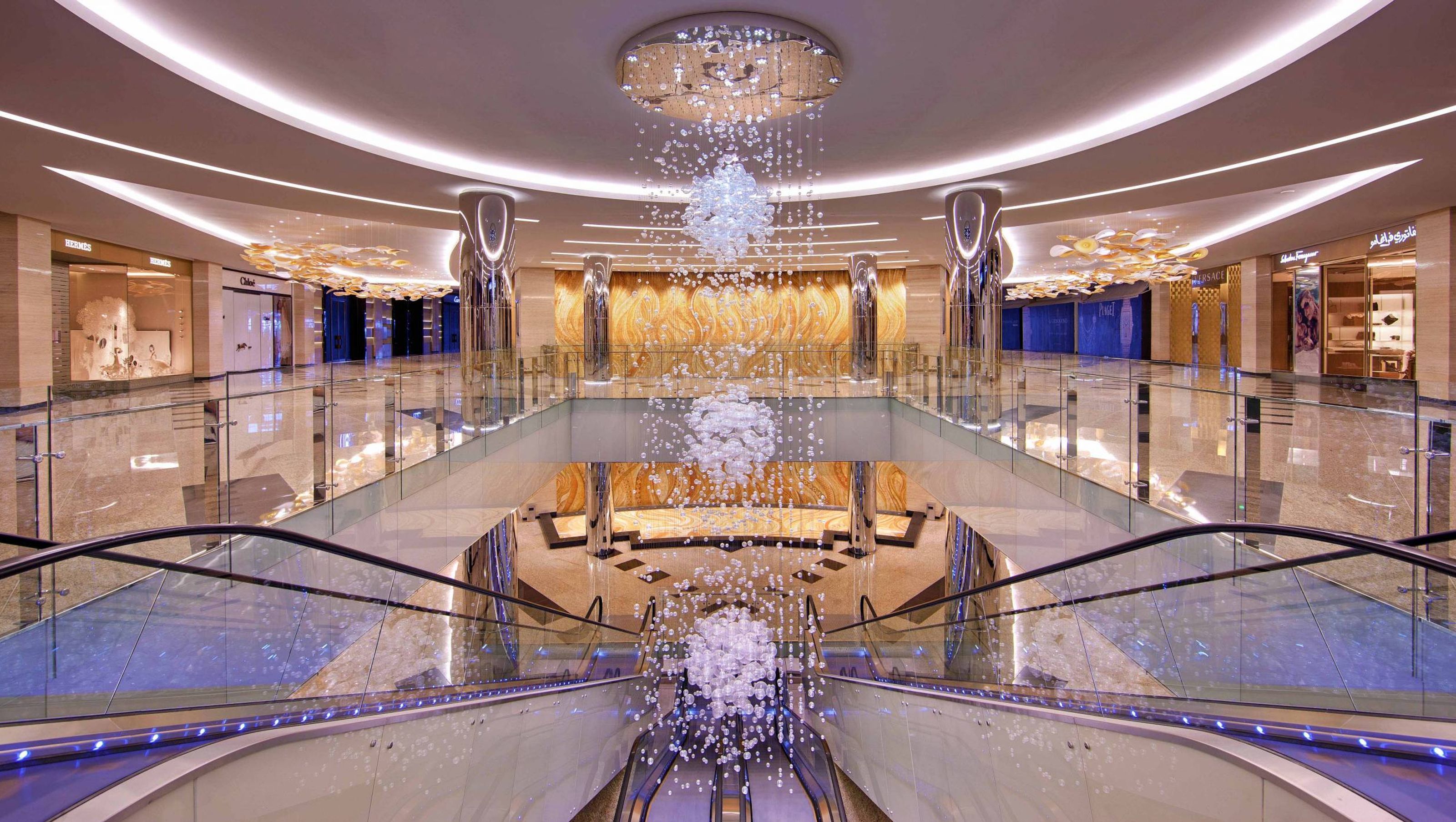 Etihad Towers Lights