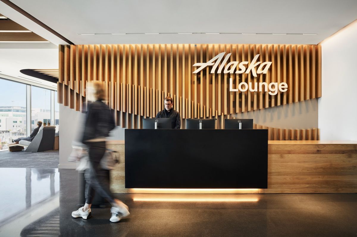 Alaska Airlines Lounge at SFO