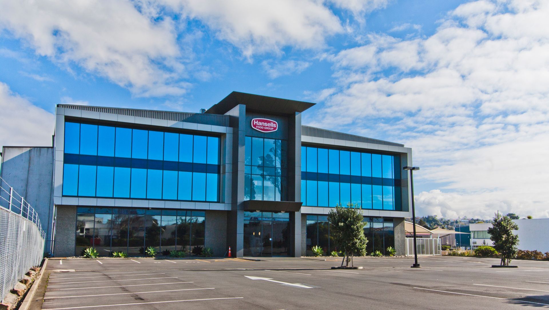 Hansells NZ Head Office banner