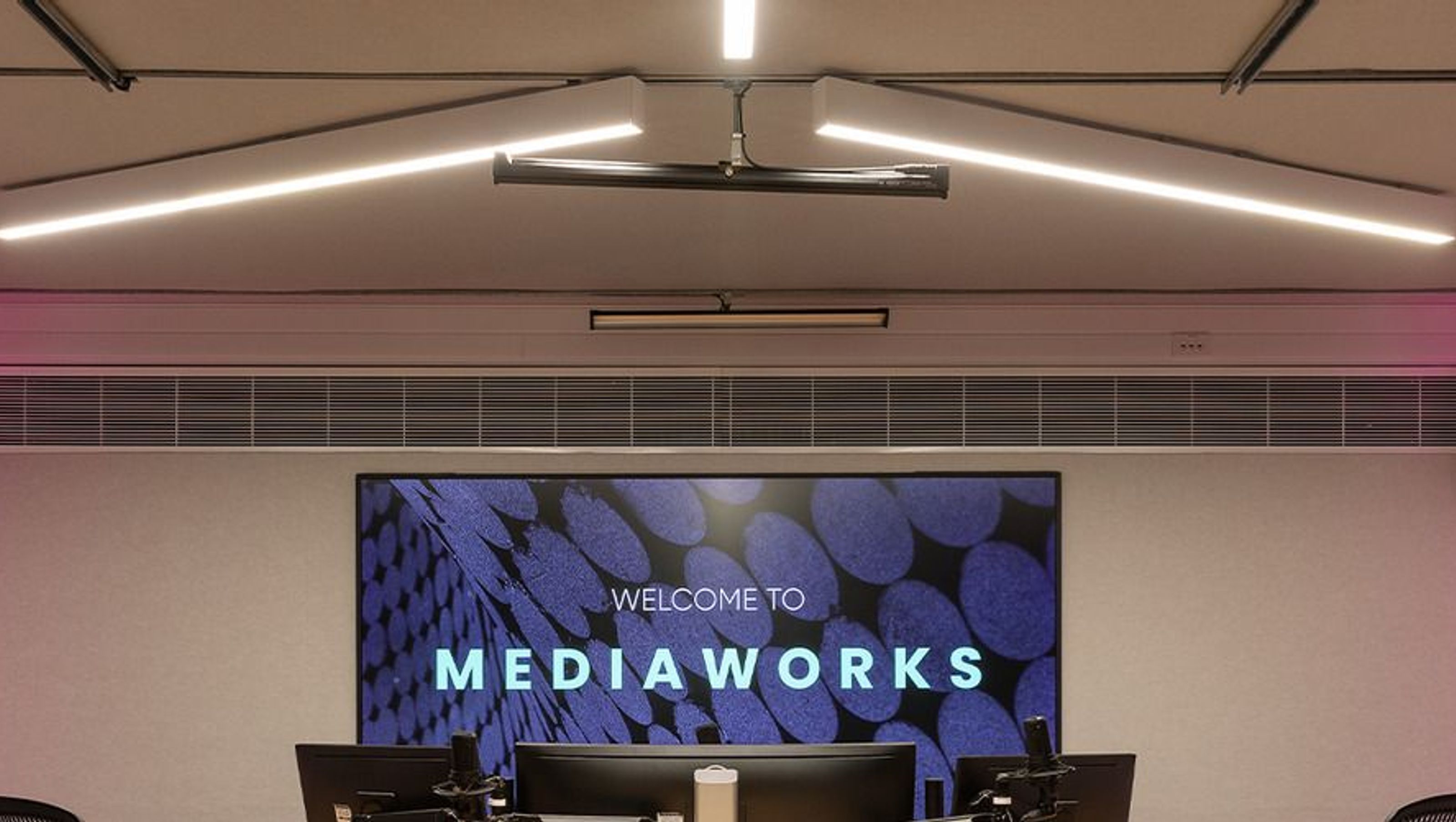 Mediaworks Studio Fit Out