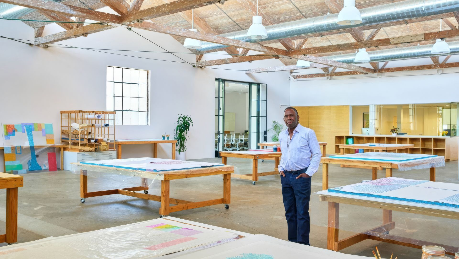 Charles Gaines Studio banner