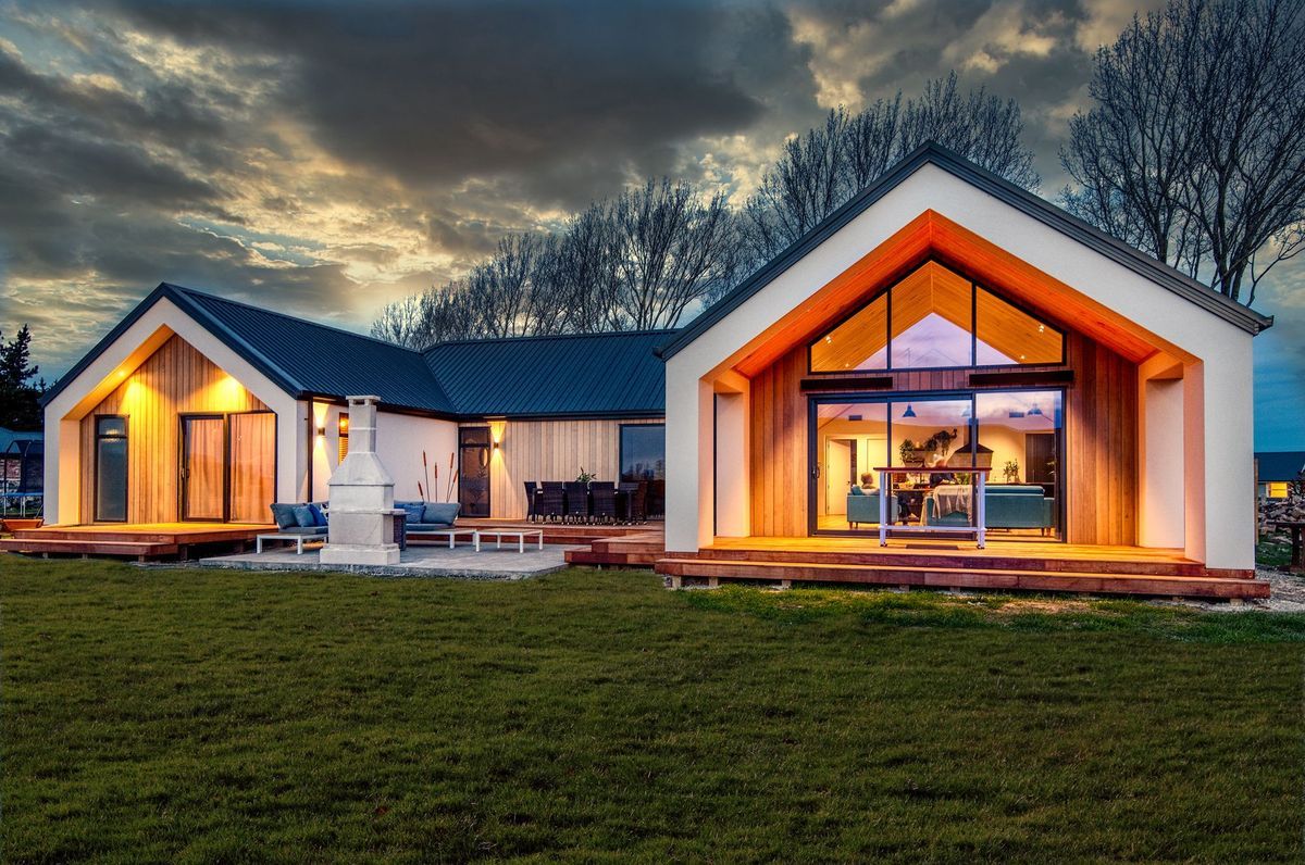 Pavilion Home, Cedar Cladding - 'The Dunstan'