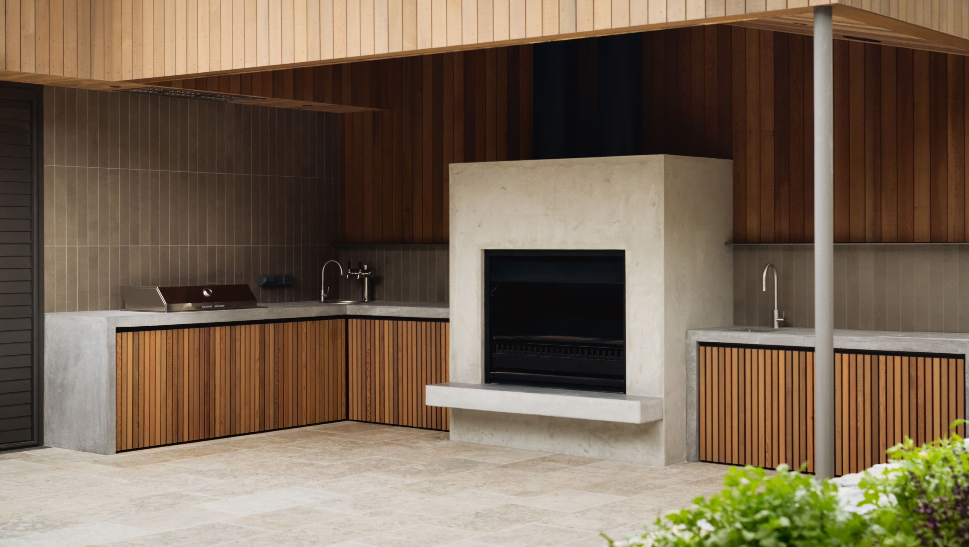 Backyard Kitchen Te Arai
