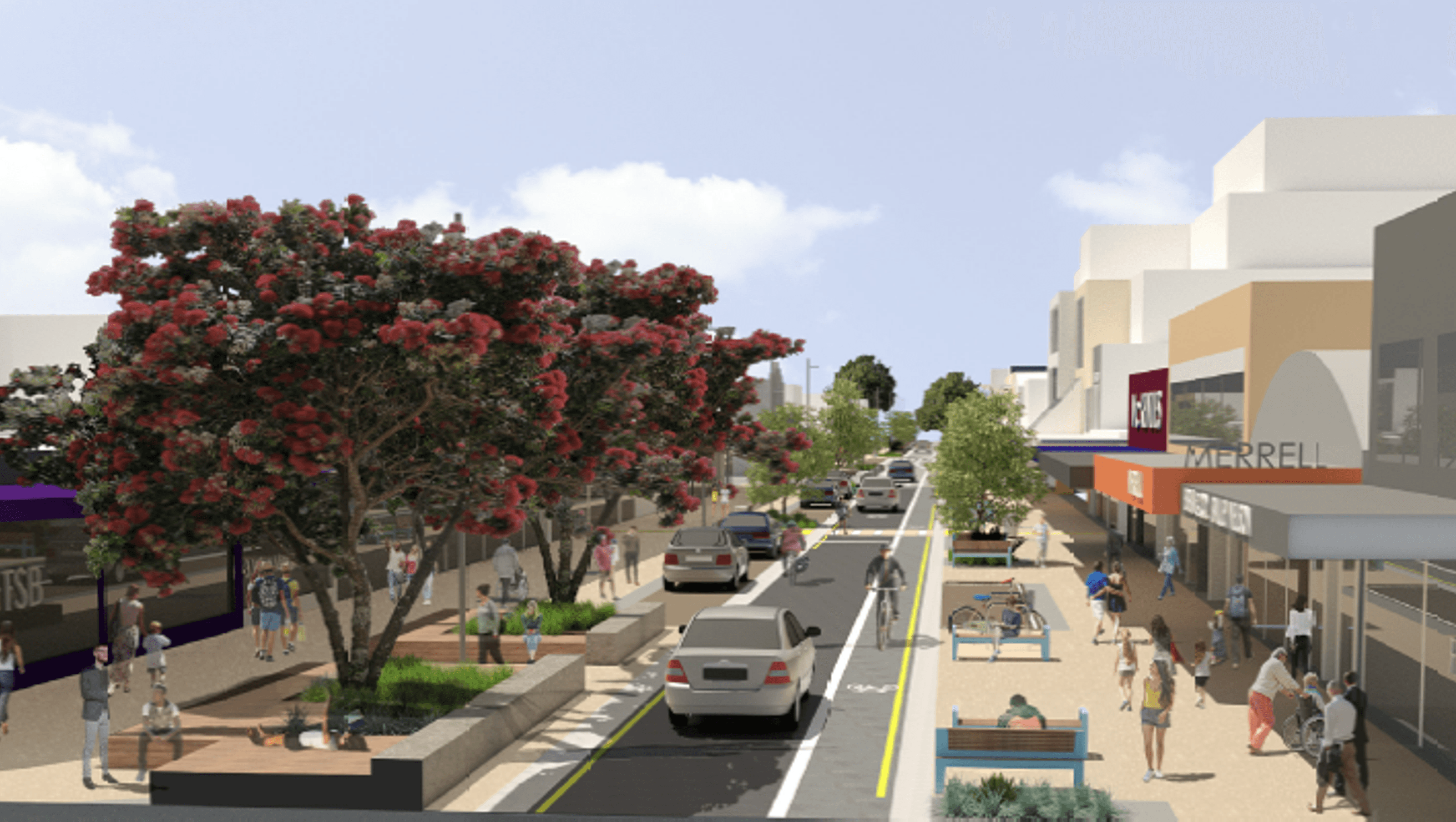 Hurstmere Road Upgrade