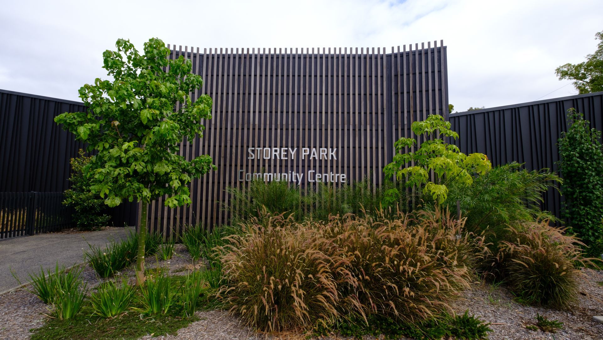 Genesis™ panels – ‘Storey Park Community Centre’, Hornsby banner