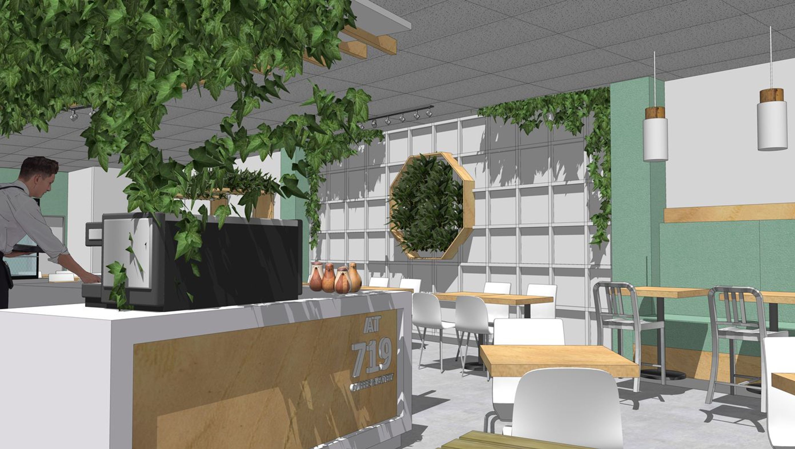 Cafe at 719