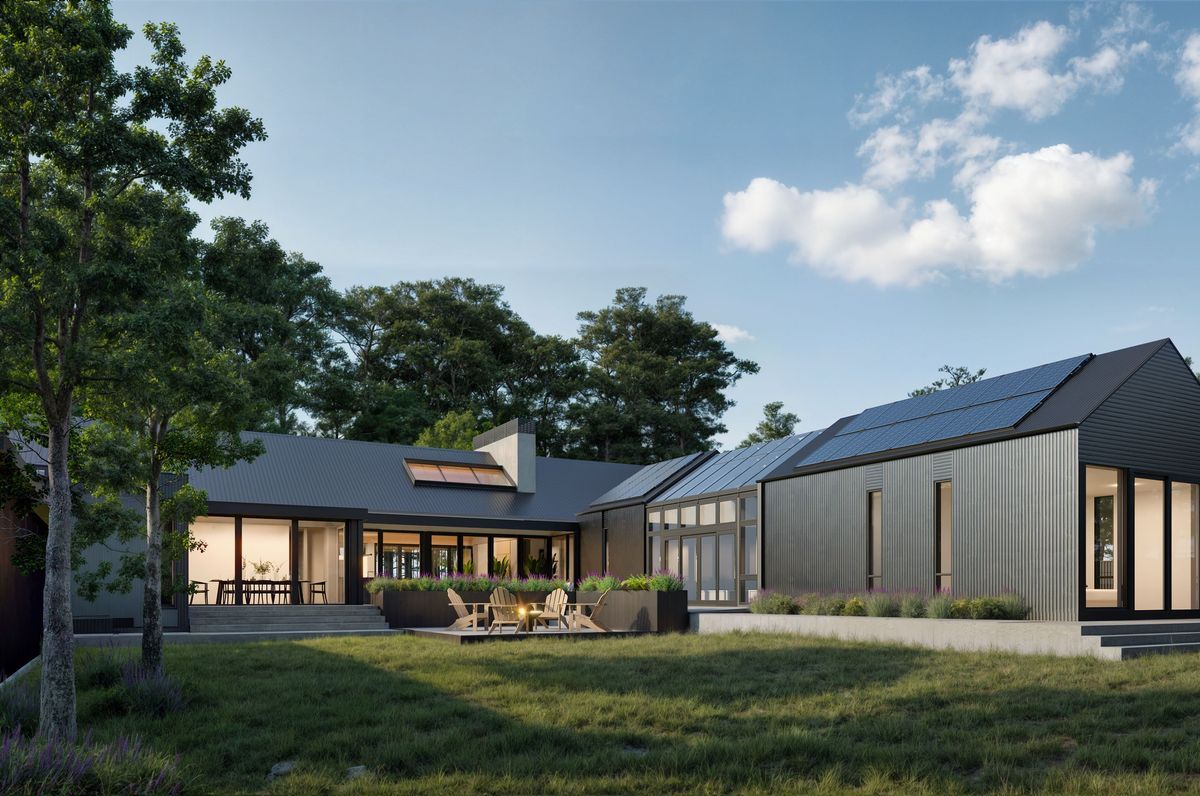 Scandinavian Ranch House