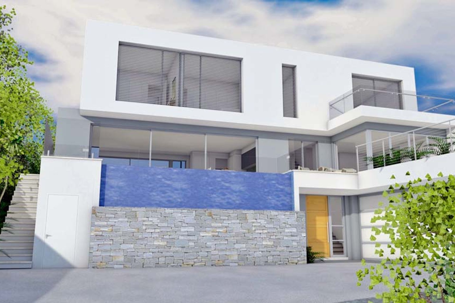 Waterfall House