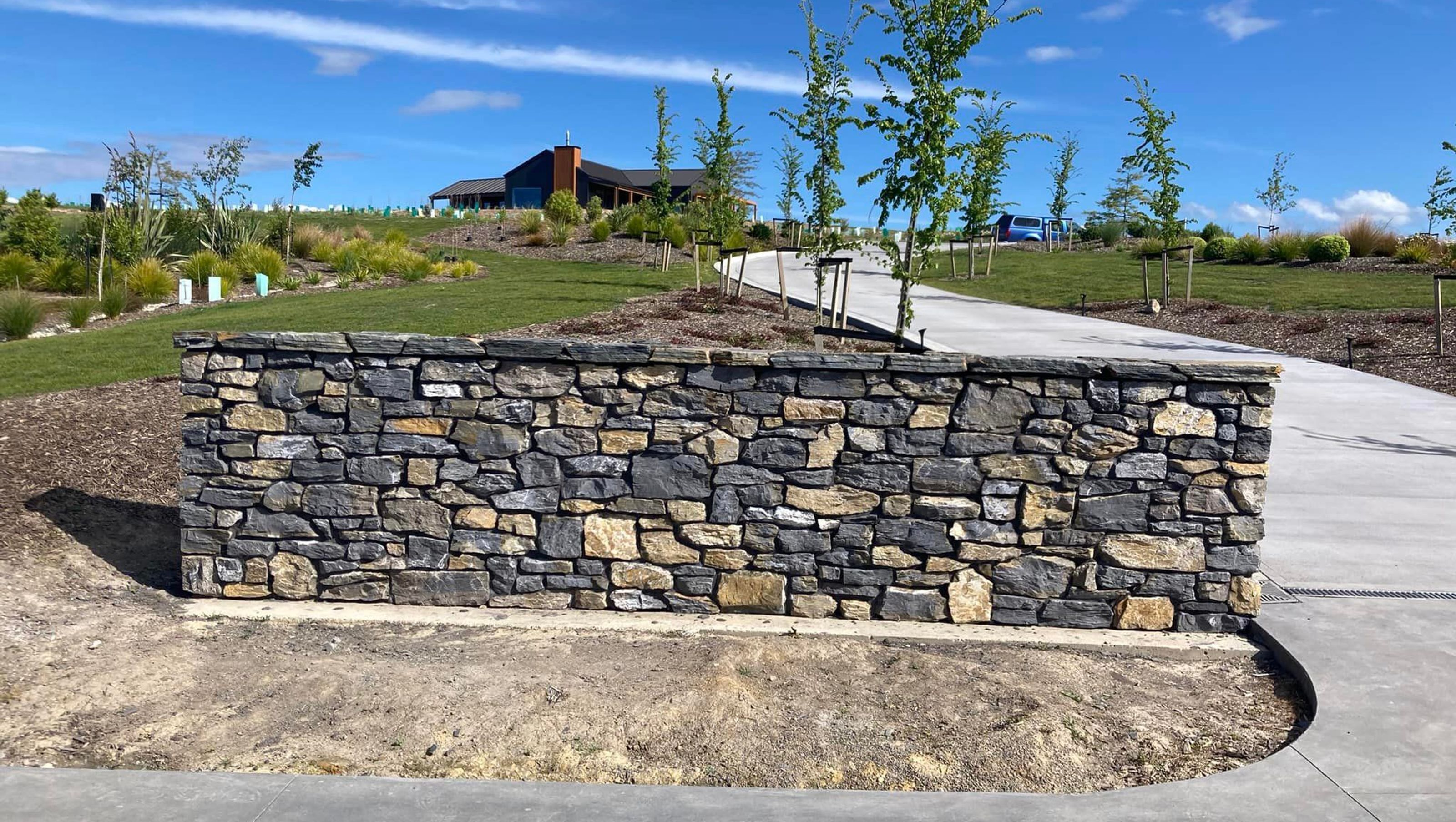 Stone Entrance Way